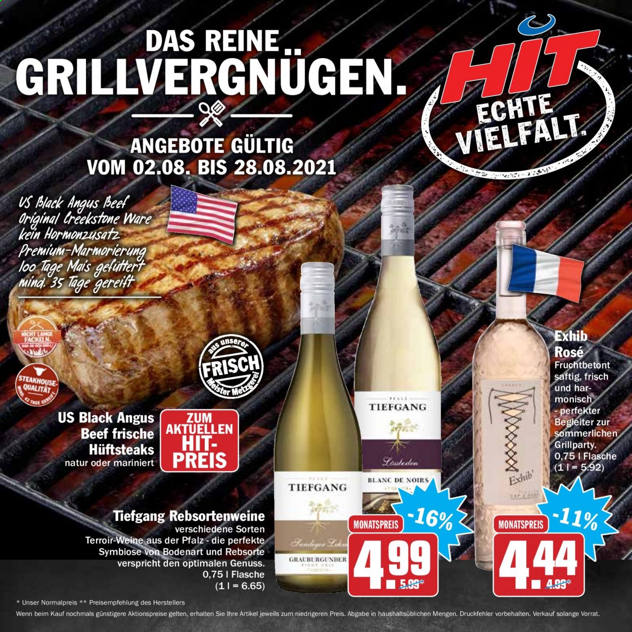 Hit Prospekte  - 2.08.2021 - 28.08.2021. Seite 1
