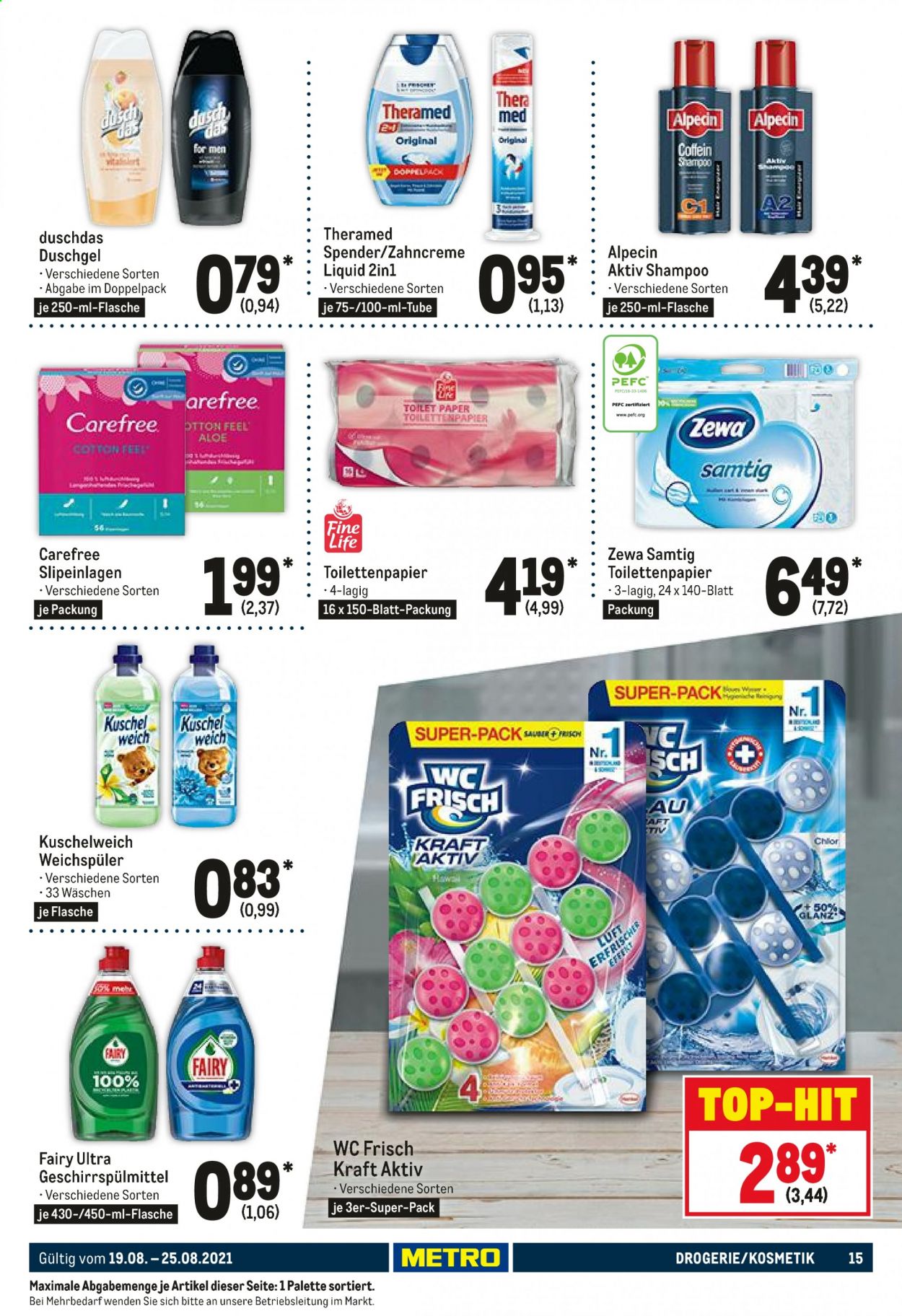 Metro Prospekte  - 19.08.2021 - 25.08.2021. Seite 15