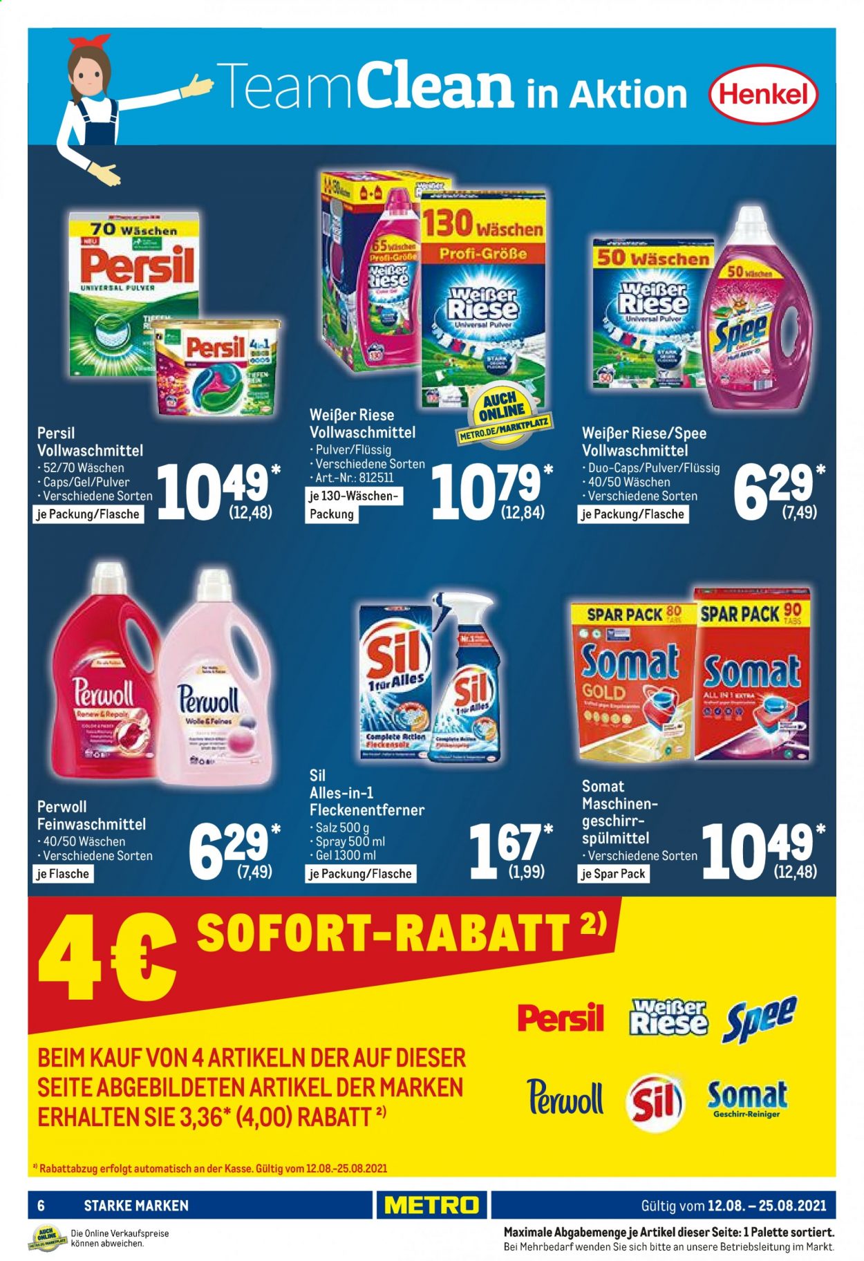 Metro Prospekte  - 12.08.2021 - 25.08.2021. Seite 6