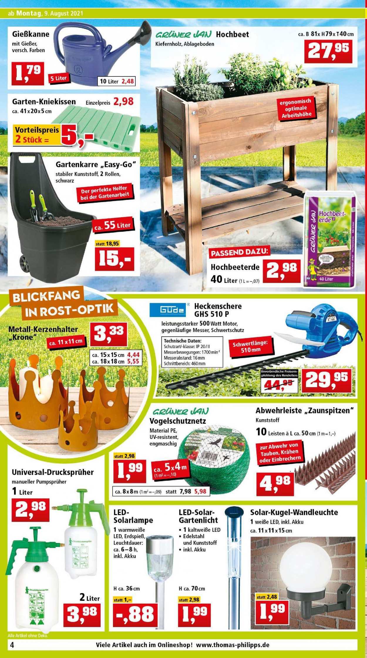 Thomas Philipps Prospekte  - 9.08.2021 - 14.08.2021. Seite 4