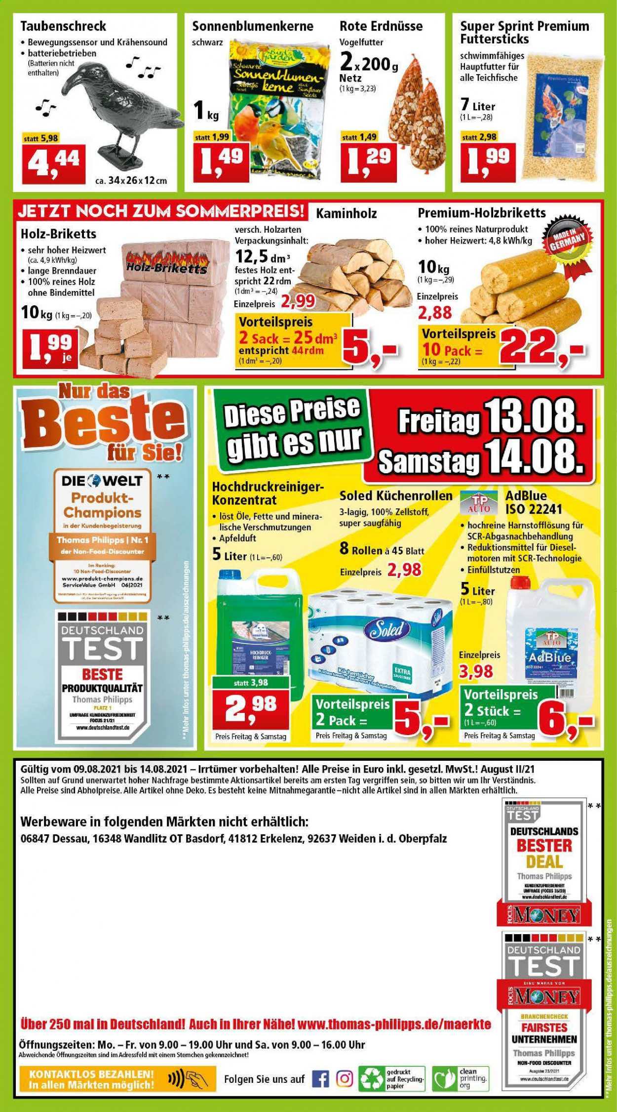 Thomas Philipps Prospekte  - 9.08.2021 - 14.08.2021. Seite 8