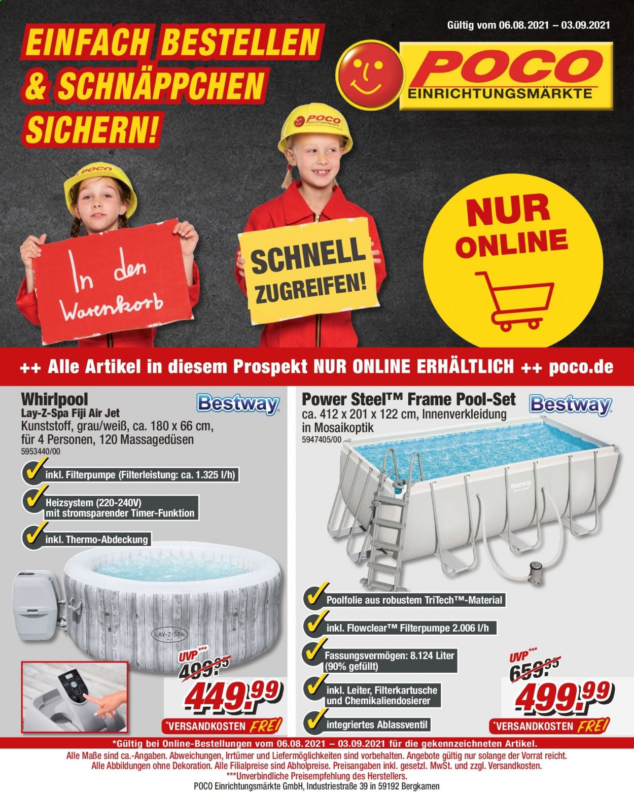 Poco Prospekte  - 6.08.2021 - 3.09.2021. Seite 1