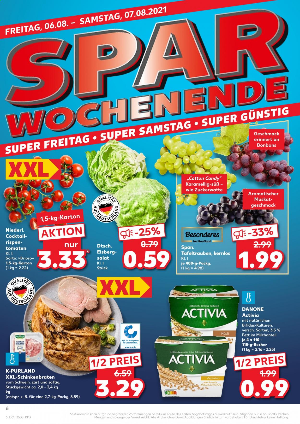 Kaufland Prospekte  - 5.08.2021 - 11.08.2021. Seite 6