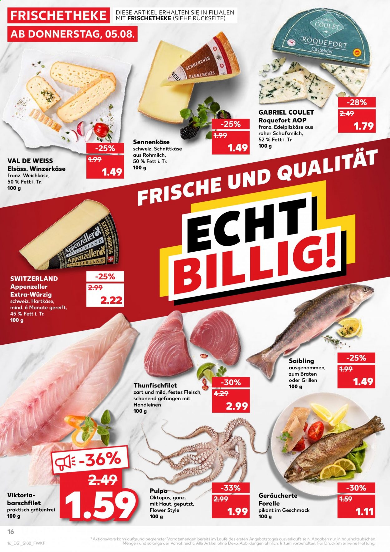 Kaufland Prospekte  - 5.08.2021 - 11.08.2021. Seite 16