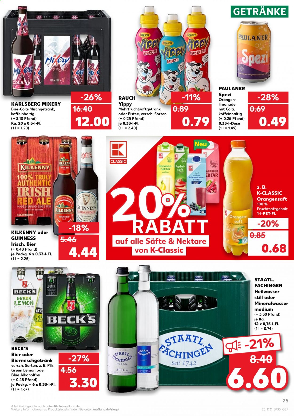 Kaufland Prospekte  - 5.08.2021 - 11.08.2021. Seite 25
