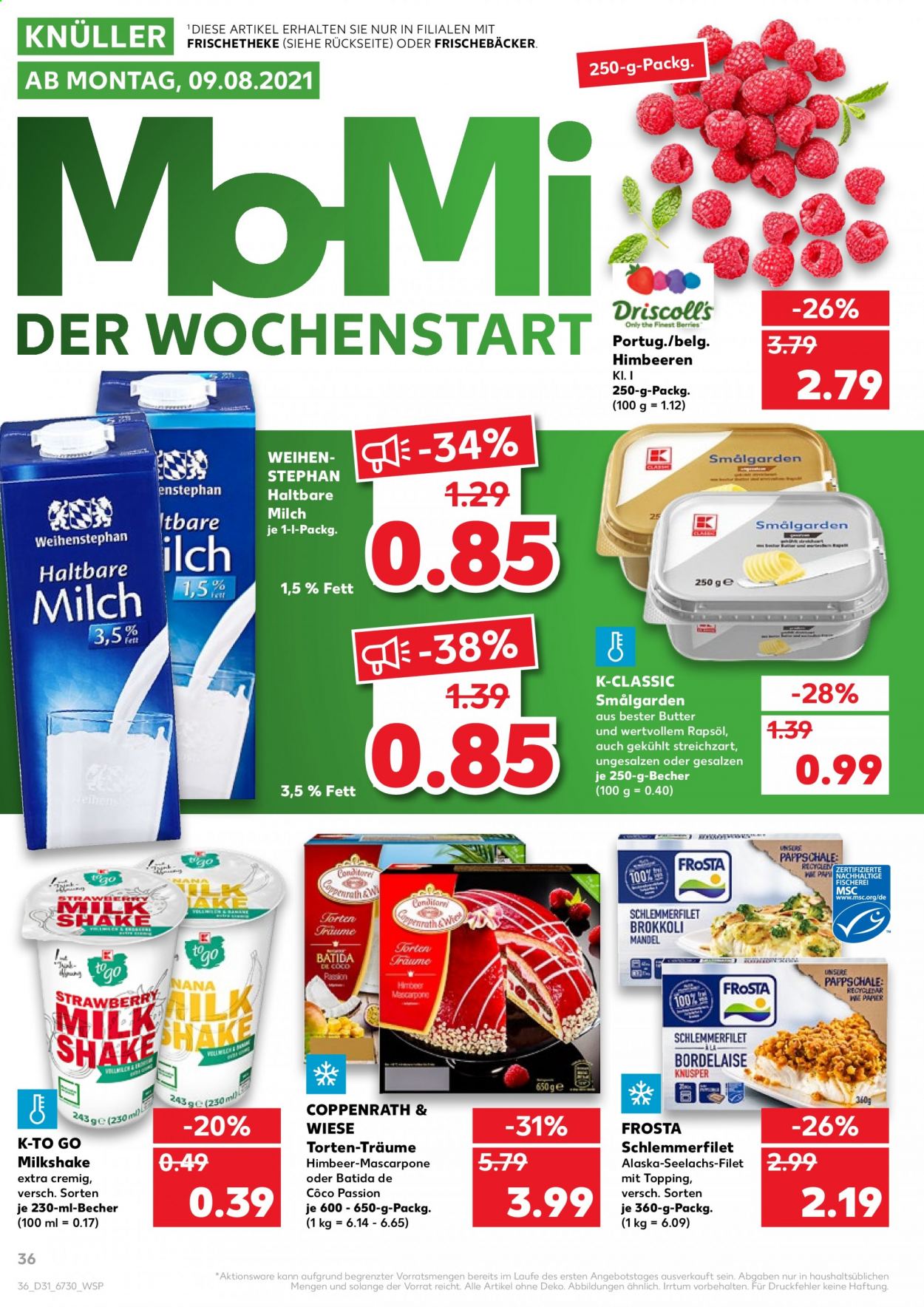 Kaufland Prospekte  - 5.08.2021 - 11.08.2021. Seite 36