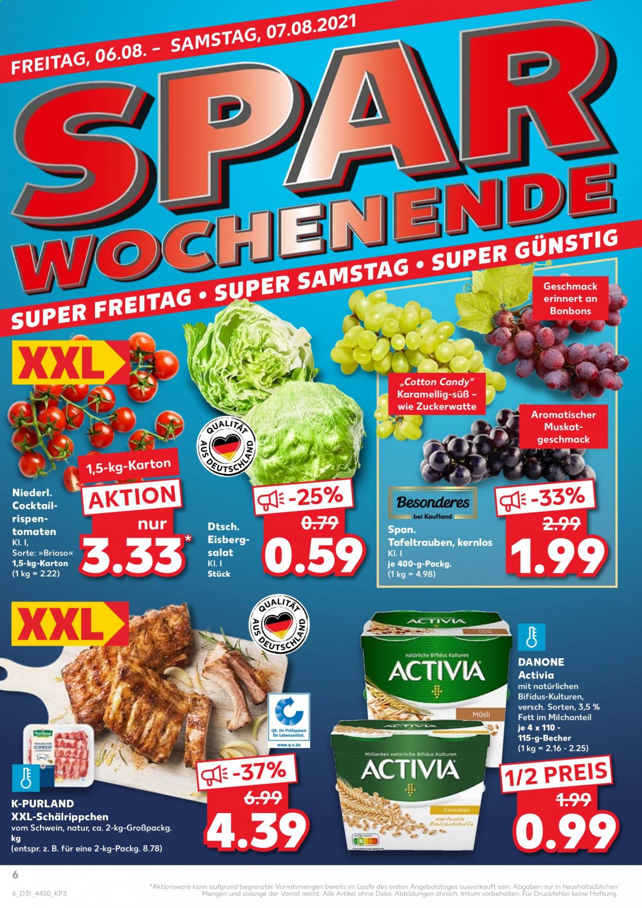 Kaufland Prospekte  - 5.08.2021 - 11.08.2021. Seite 6