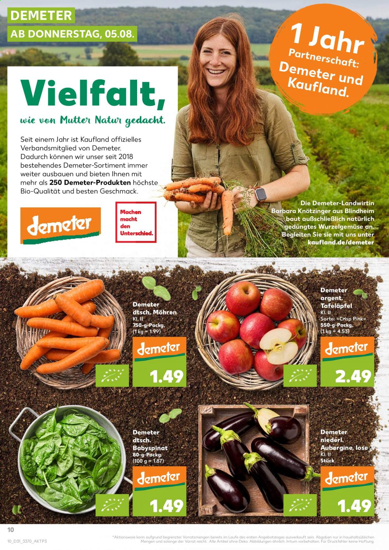 Kaufland Prospekte  - 5.08.2021 - 11.08.2021. Seite 10