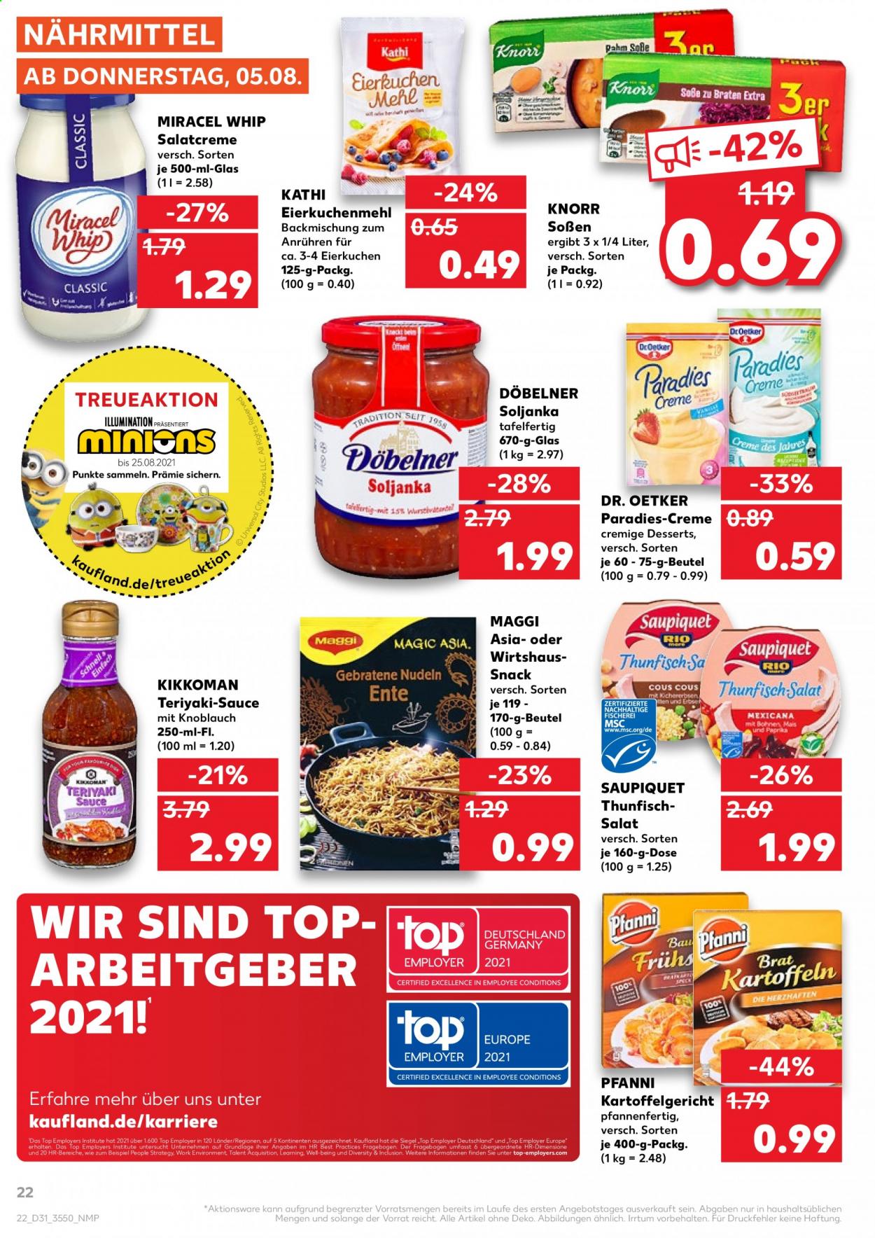 Kaufland Prospekte  - 5.08.2021 - 11.08.2021. Seite 22