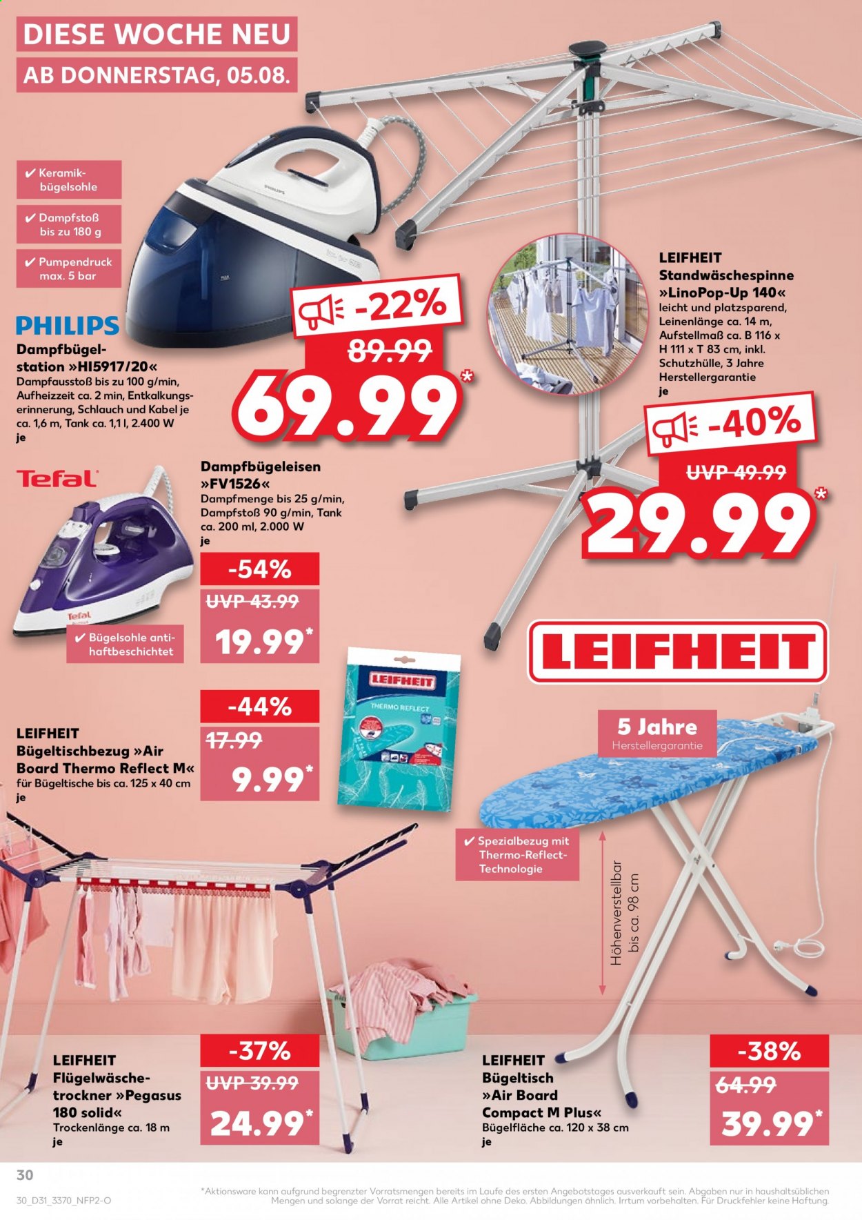 Kaufland Prospekte  - 5.08.2021 - 11.08.2021. Seite 30
