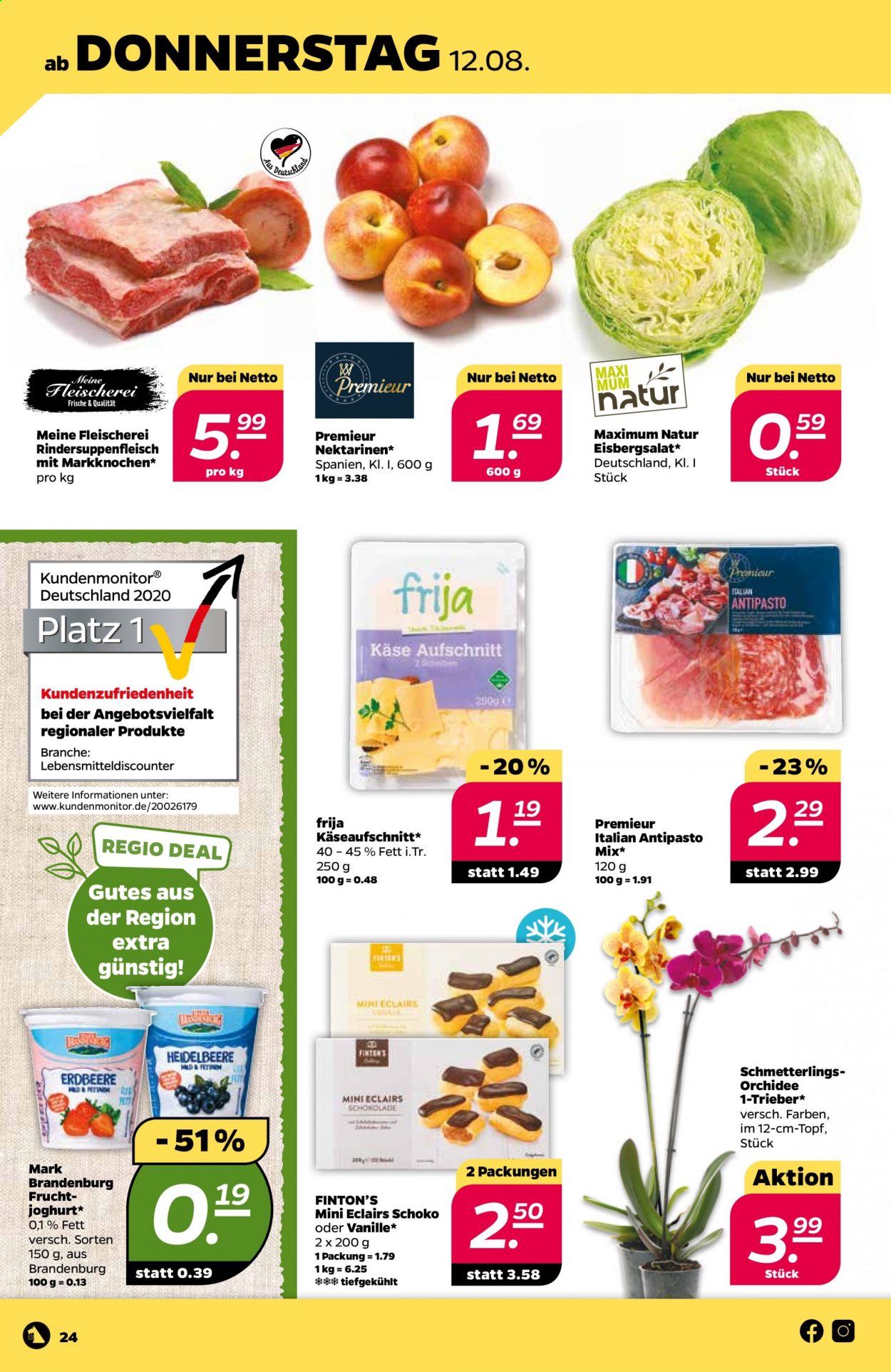 Netto Prospekte  - 9.08.2021 - 14.08.2021. Seite 24