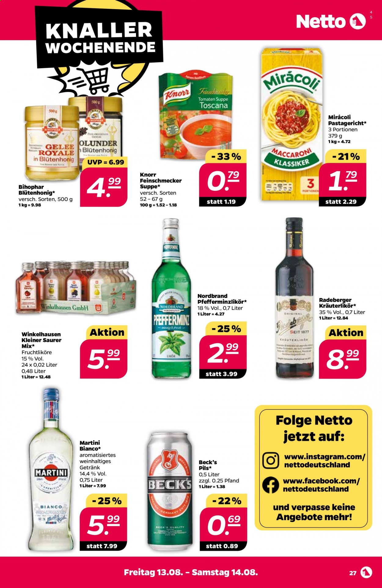 Netto Prospekte  - 9.08.2021 - 14.08.2021. Seite 27