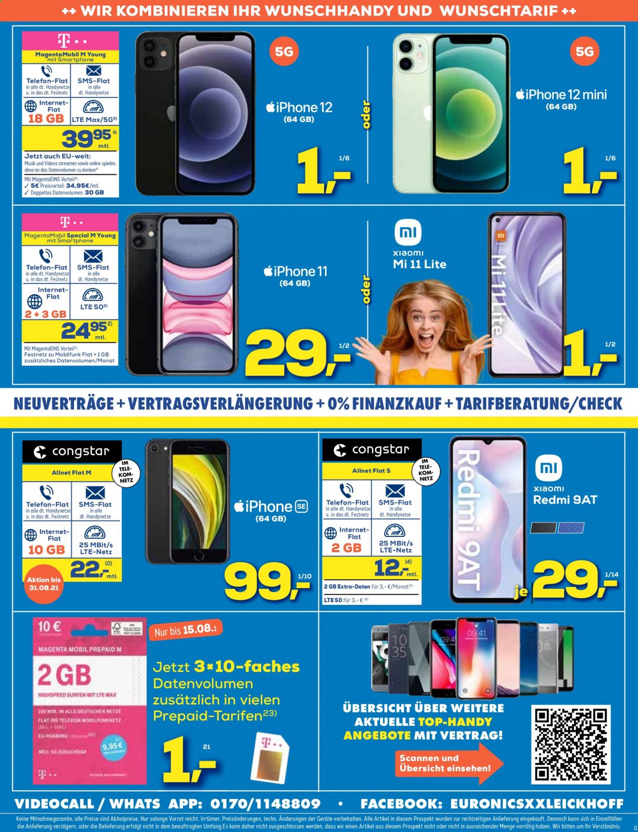 Euronics Prospekte  - 7.08.2021 - 14.08.2021. Seite 11