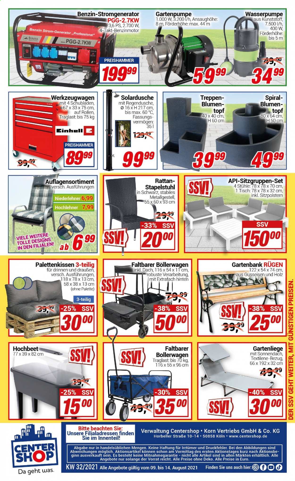 CENTERSHOP Prospekte  - 9.08.2021 - 14.08.2021. Seite 16
