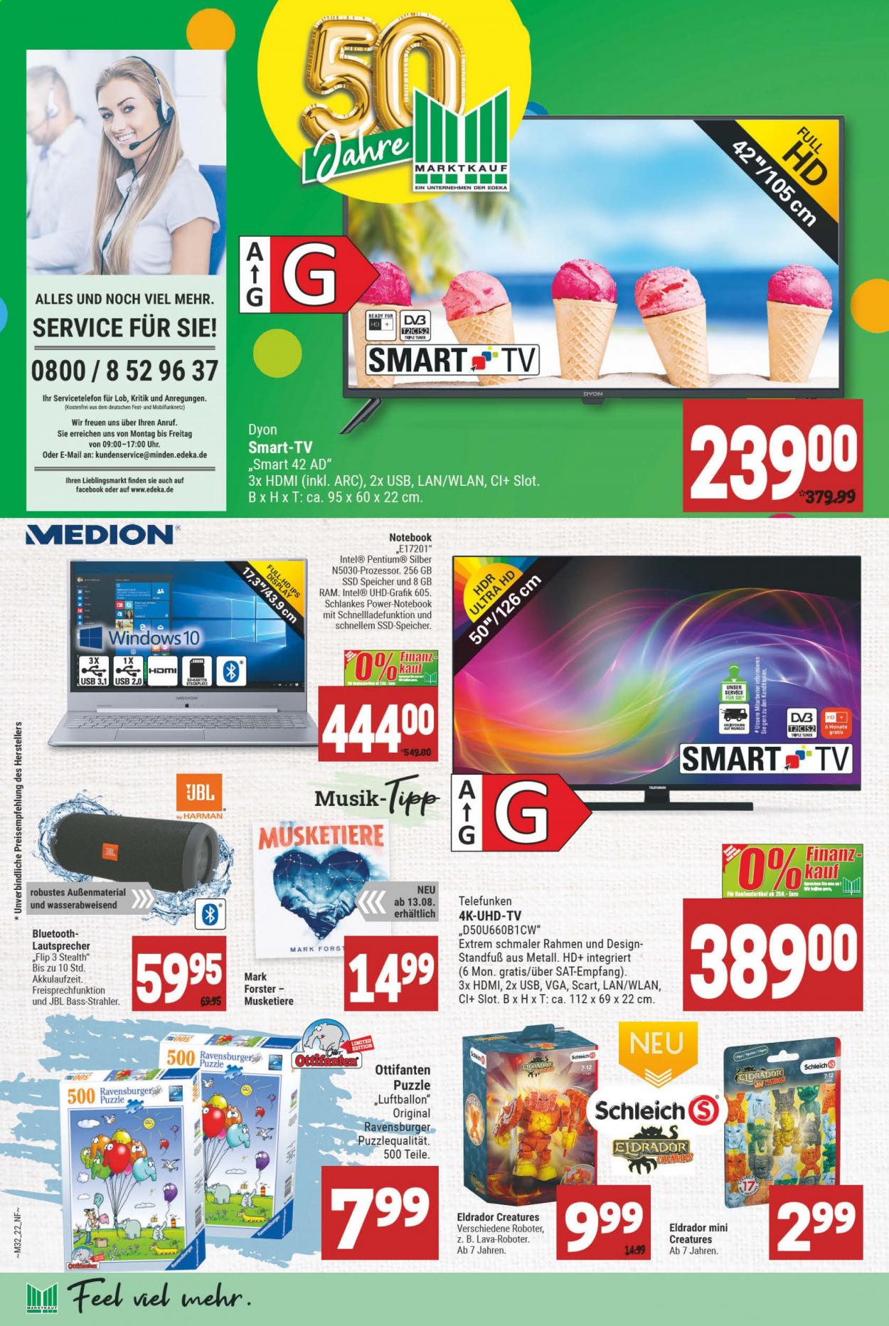 Marktkauf Prospekte  - 9.08.2021 - 14.08.2021. Seite 22