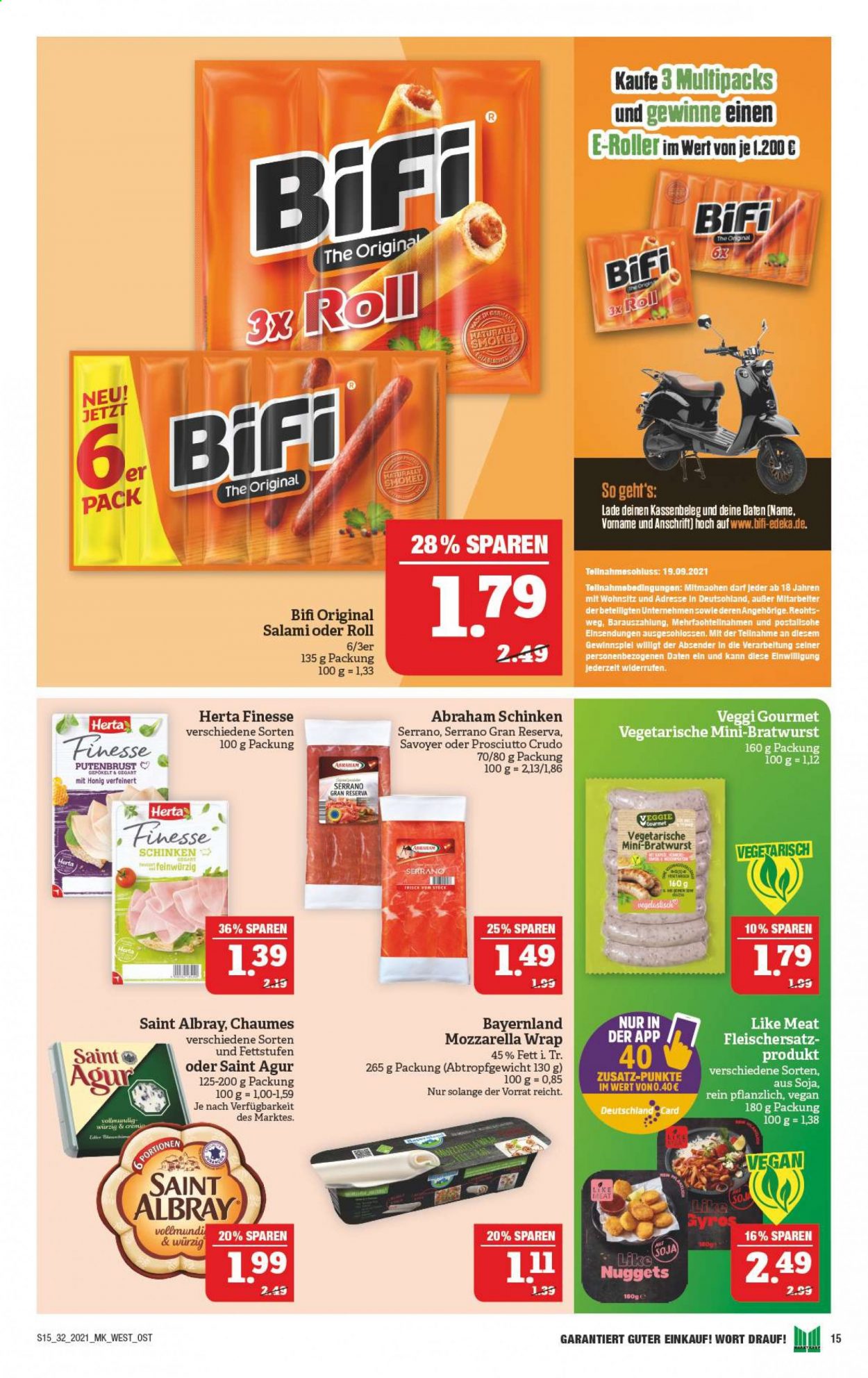 Marktkauf Prospekte  - 9.08.2021 - 14.08.2021. Seite 15