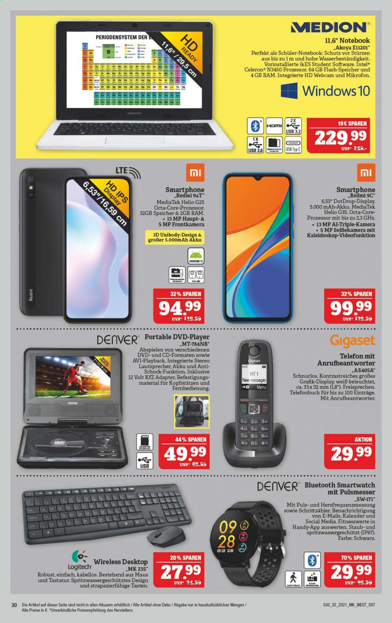 Marktkauf Prospekte  - 9.08.2021 - 14.08.2021. Seite 30