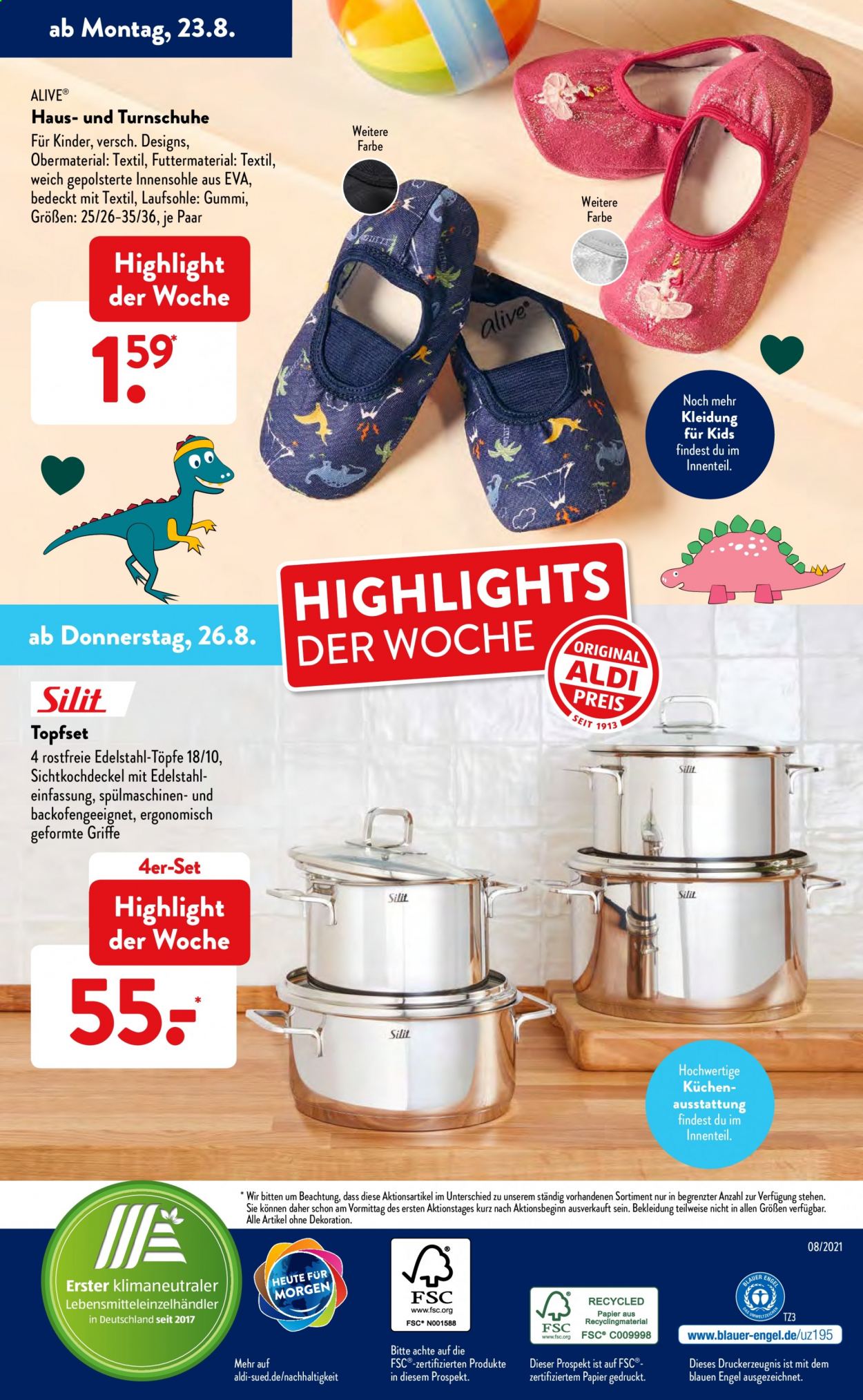 ALDI SÜD Prospekte  - 23.08.2021 - 28.08.2021. Seite 29