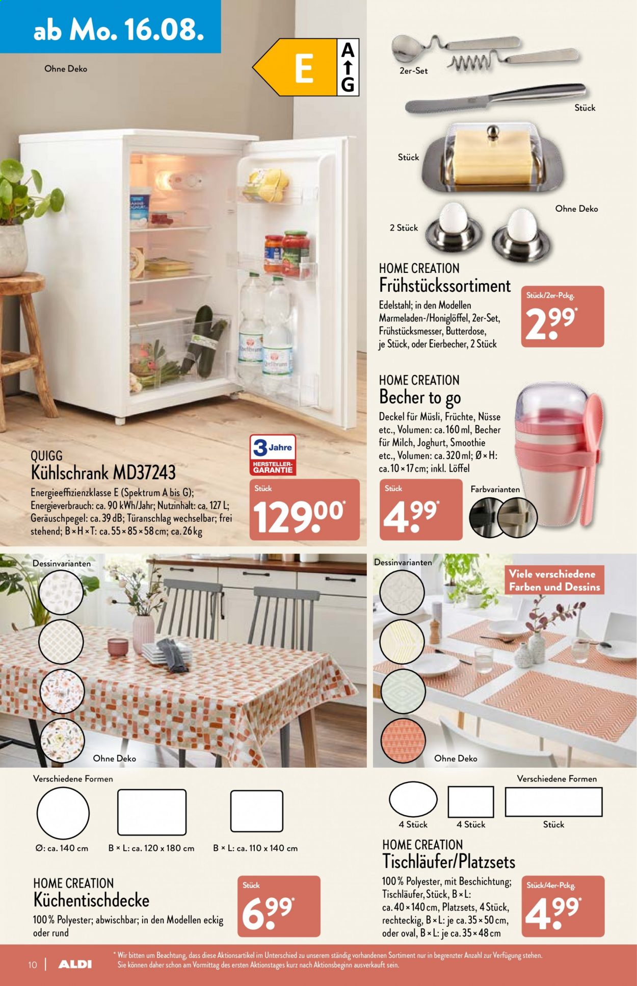 ALDI Nord Prospekte  - 16.08.2021 - 22.08.2021. Seite 10