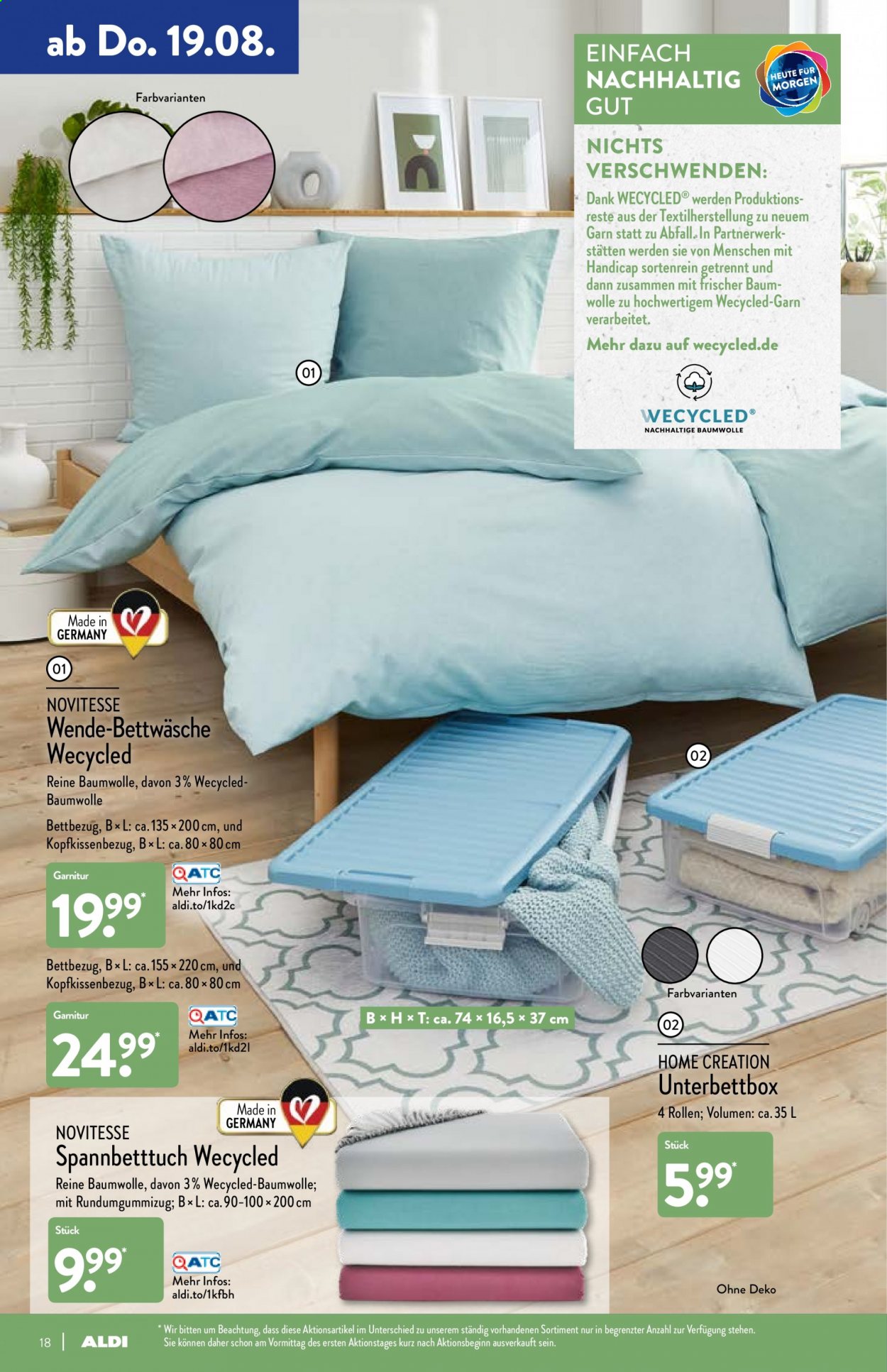 ALDI Nord Prospekte  - 16.08.2021 - 22.08.2021. Seite 18