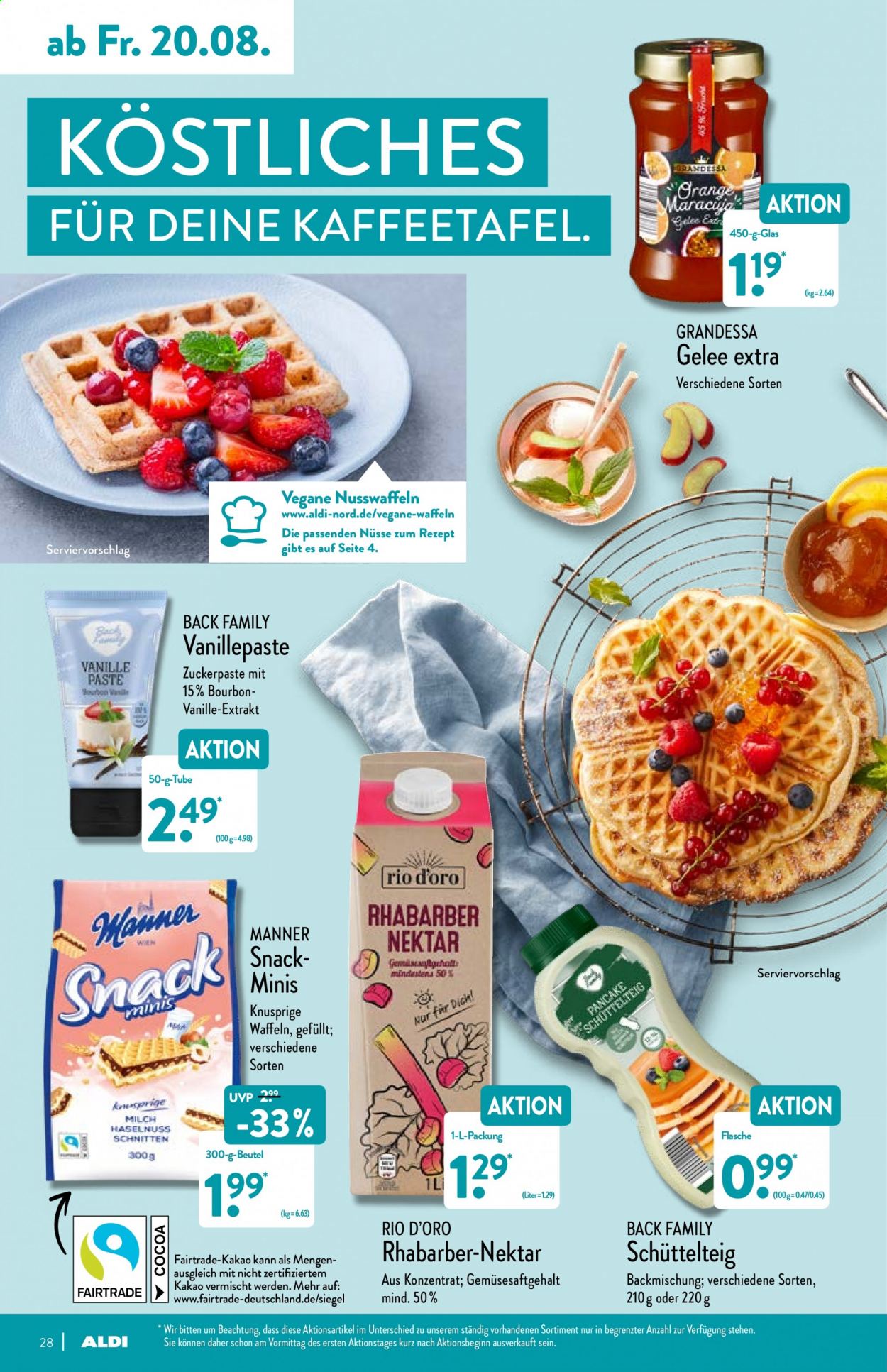 ALDI Nord Prospekte  - 16.08.2021 - 22.08.2021. Seite 28