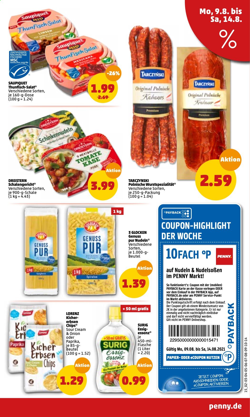 Penny Prospekte  - 9.08.2021 - 14.08.2021. Seite 15