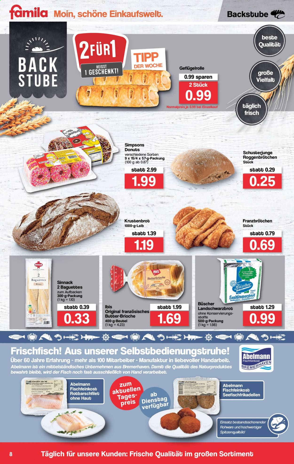 famila Prospekte  - 9.08.2021 - 14.08.2021. Seite 8