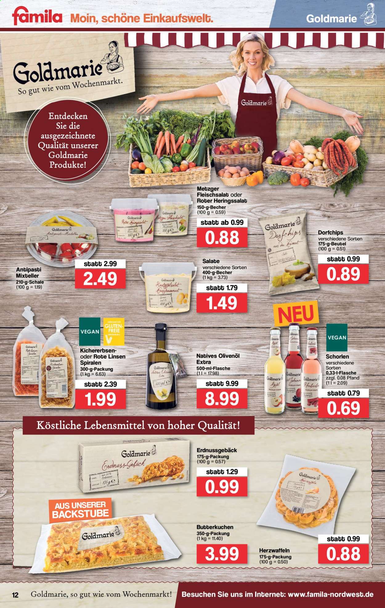famila Prospekte  - 9.08.2021 - 14.08.2021. Seite 12