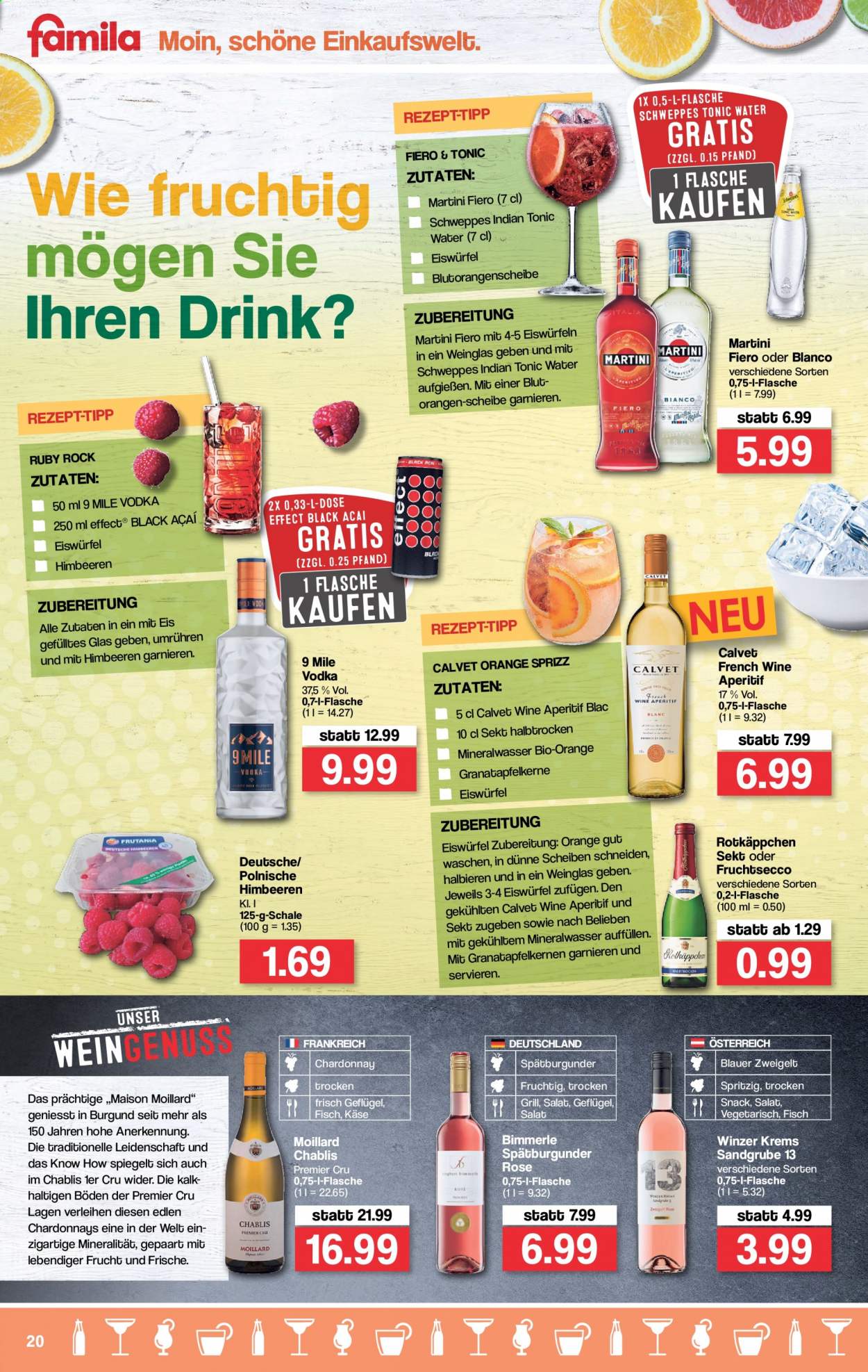 famila Prospekte  - 9.08.2021 - 14.08.2021. Seite 20