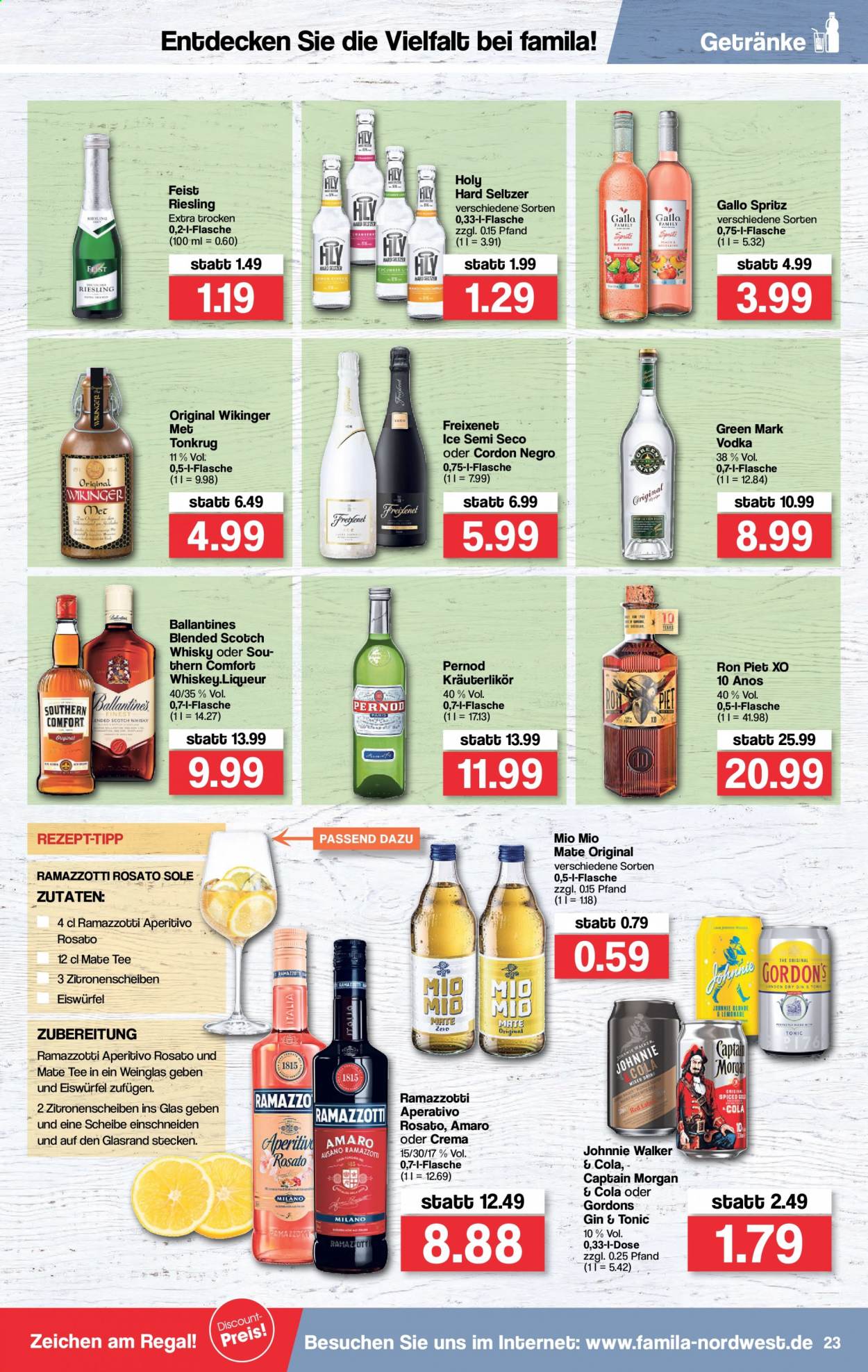 famila Prospekte  - 9.08.2021 - 14.08.2021. Seite 23