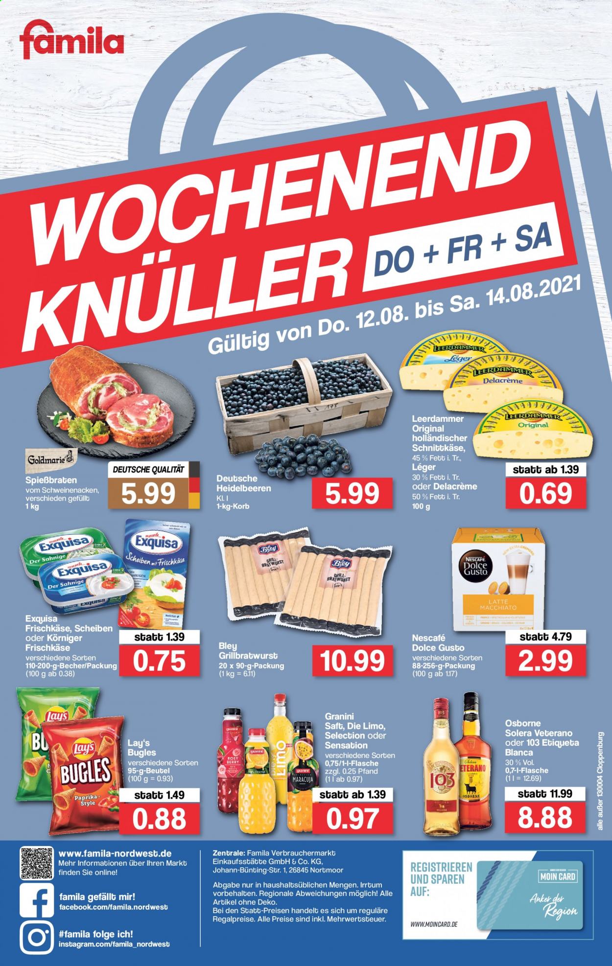 famila Prospekte  - 9.08.2021 - 14.08.2021. Seite 36