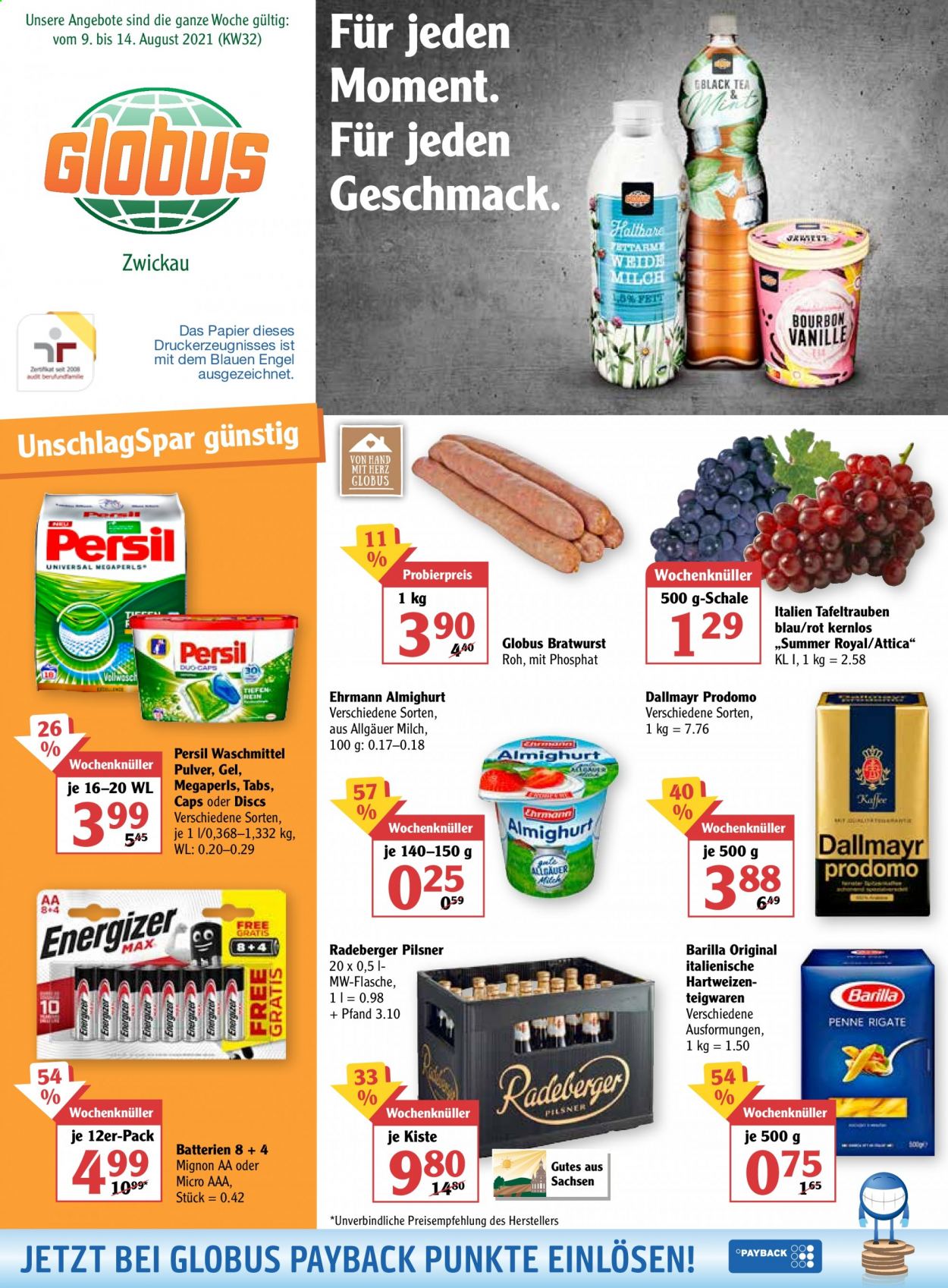 Globus Prospekte  - 9.08.2021 - 14.08.2021. Seite 4