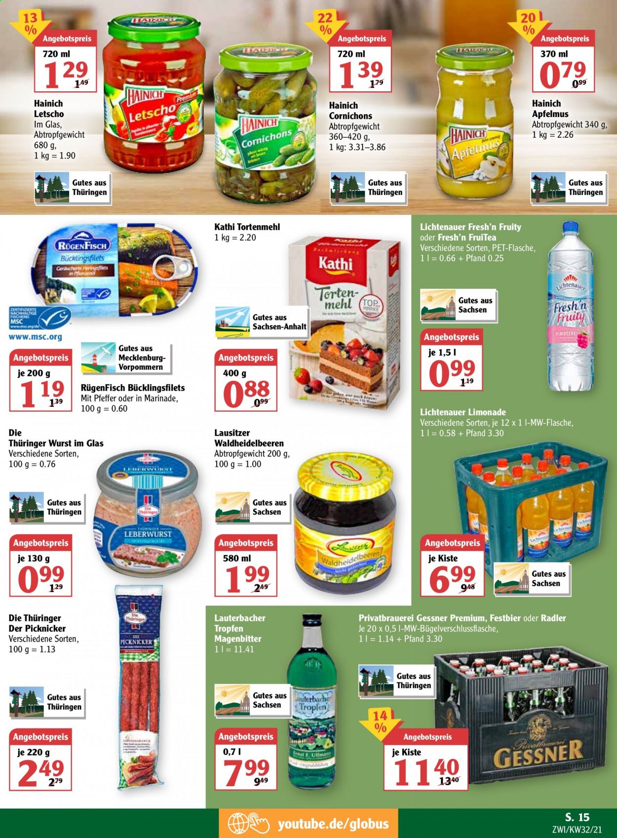 Globus Prospekte  - 9.08.2021 - 14.08.2021. Seite 18