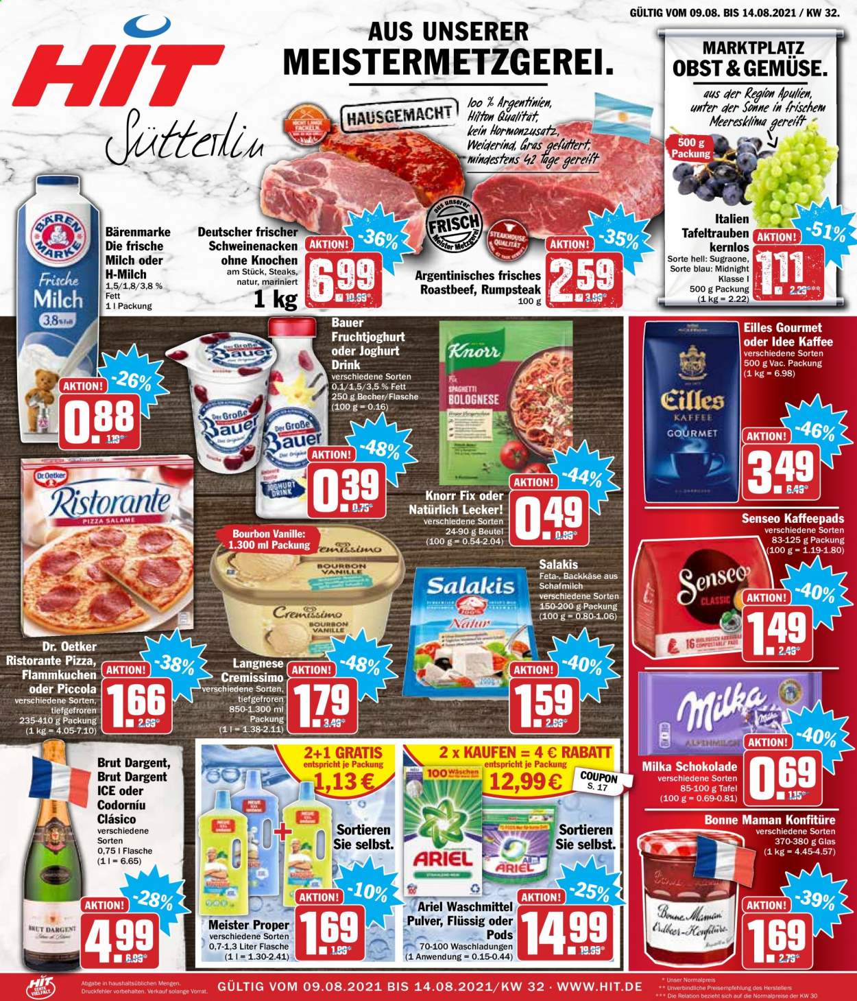 Hit Prospekte  - 9.08.2021 - 14.08.2021. Seite 1