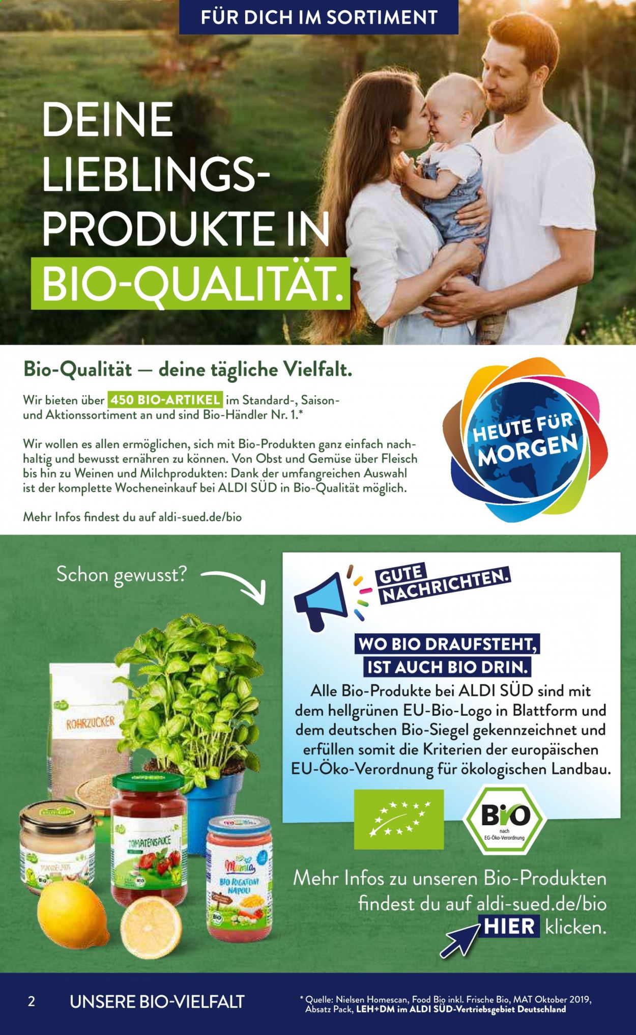 ALDI SÜD Prospekte  - 8.08.2021 - 31.08.2021. Seite 2
