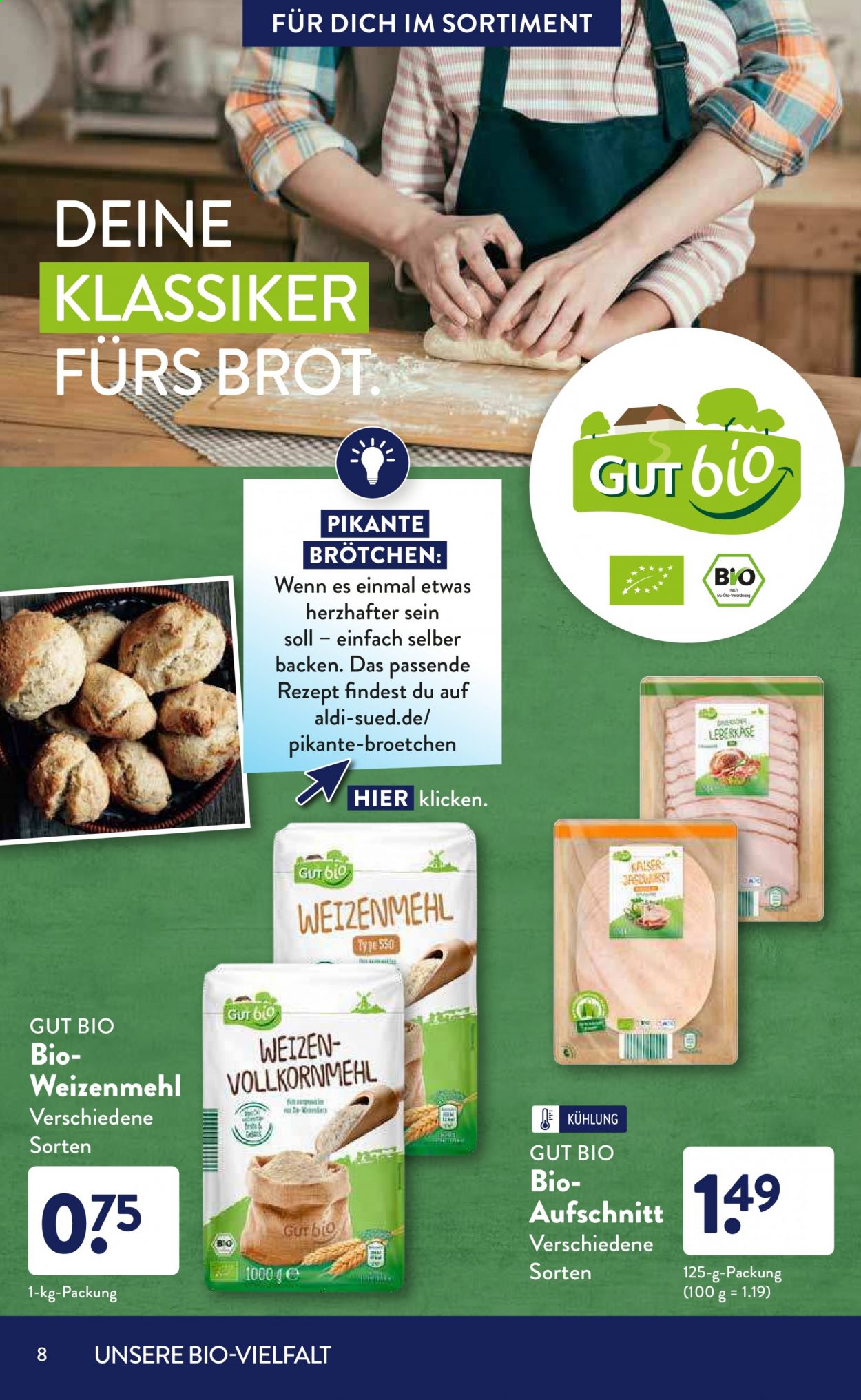 ALDI SÜD Prospekte  - 8.08.2021 - 31.08.2021. Seite 8