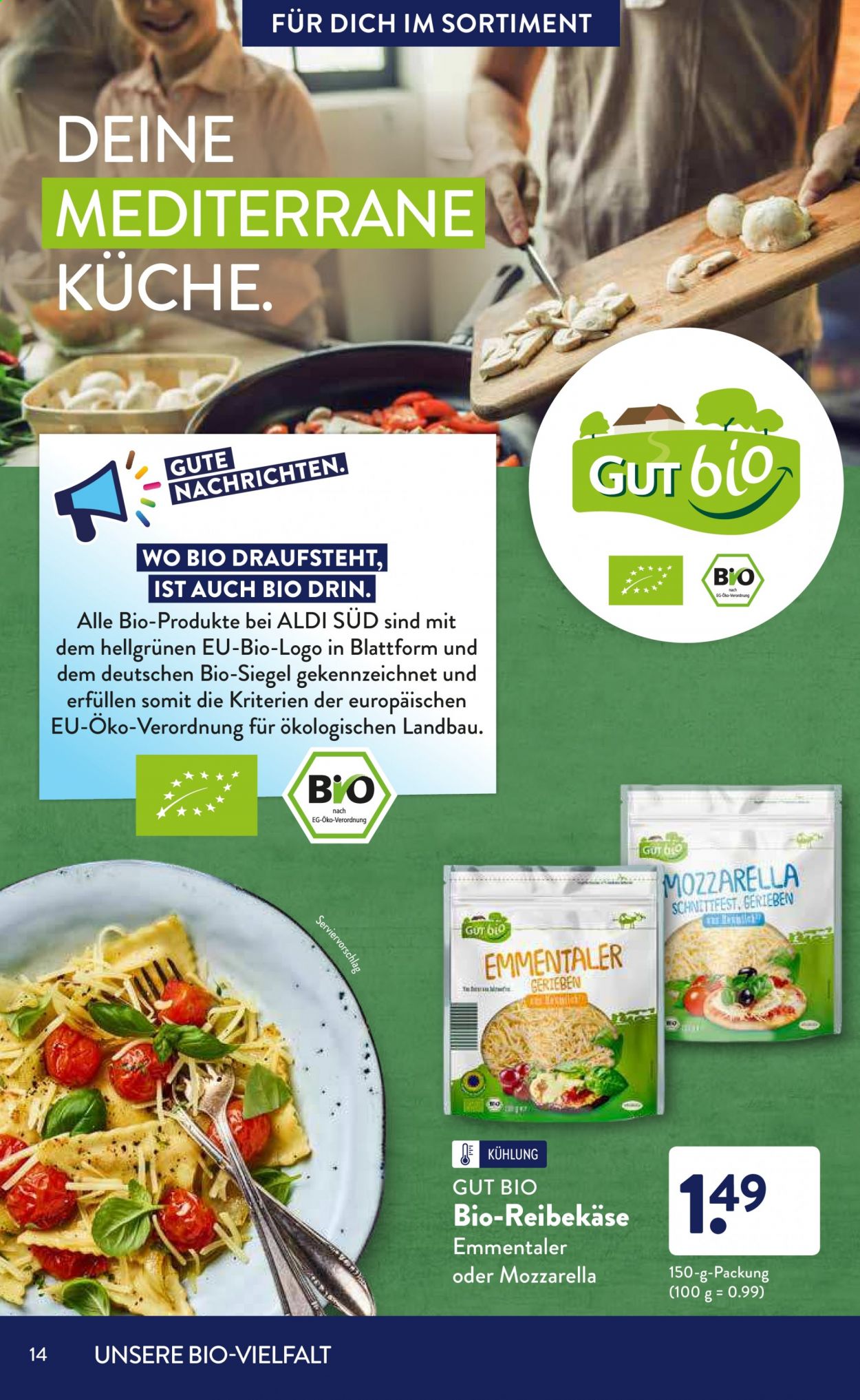 ALDI SÜD Prospekte  - 8.08.2021 - 31.08.2021. Seite 14