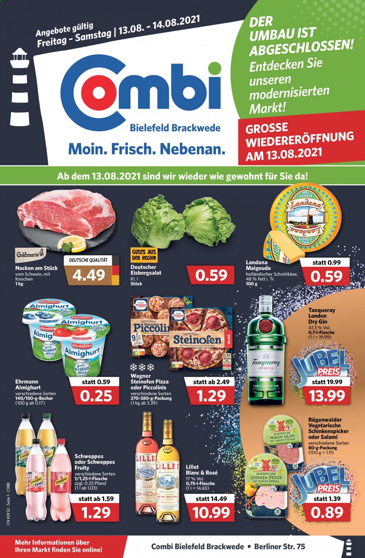 Combi Prospekte  - 9.08.2021 - 14.08.2021. Seite 1