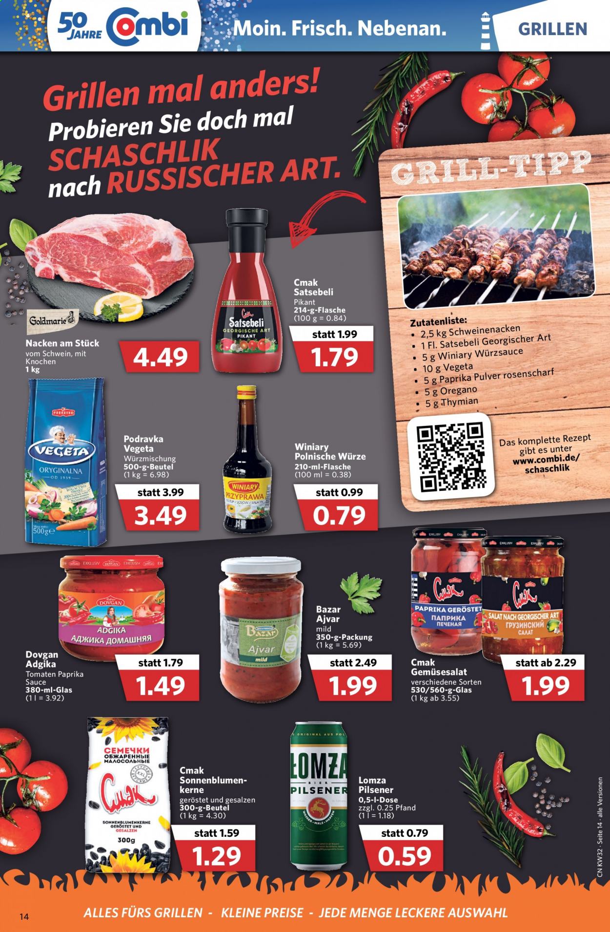 Combi Prospekte  - 9.08.2021 - 14.08.2021. Seite 14