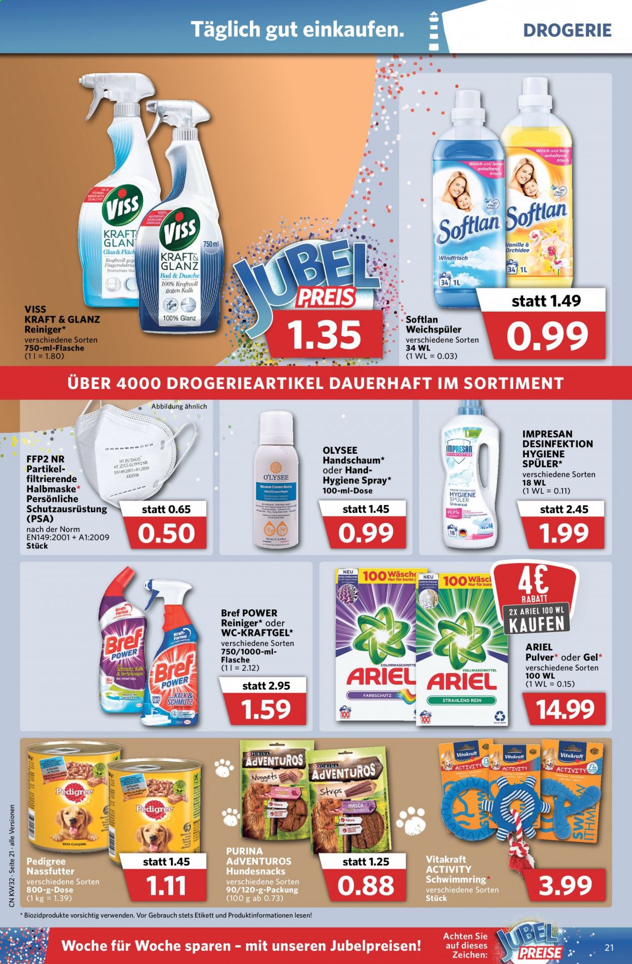Combi Prospekte  - 9.08.2021 - 14.08.2021. Seite 21