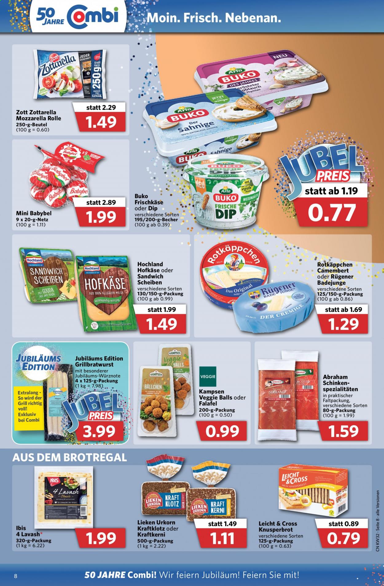 Combi Prospekte  - 9.08.2021 - 14.08.2021. Seite 8