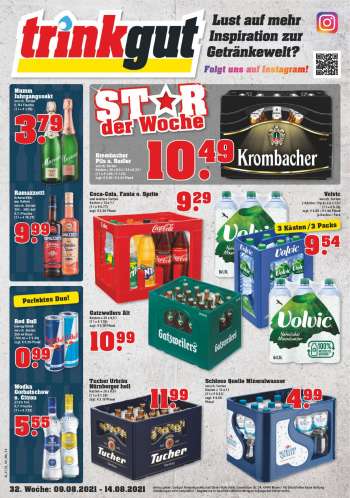 Prospekte trinkgut - 9.8.2021 - 14.8.2021.