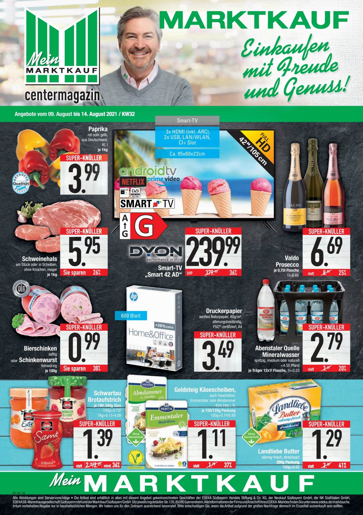Marktkauf Prospekte  - 9.08.2021 - 14.08.2021. Seite 1