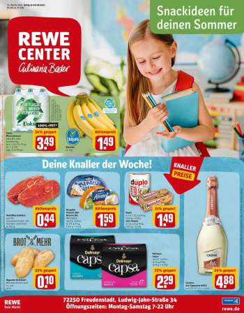 Prospekte REWE - 9.8.2021 - 14.8.2021.