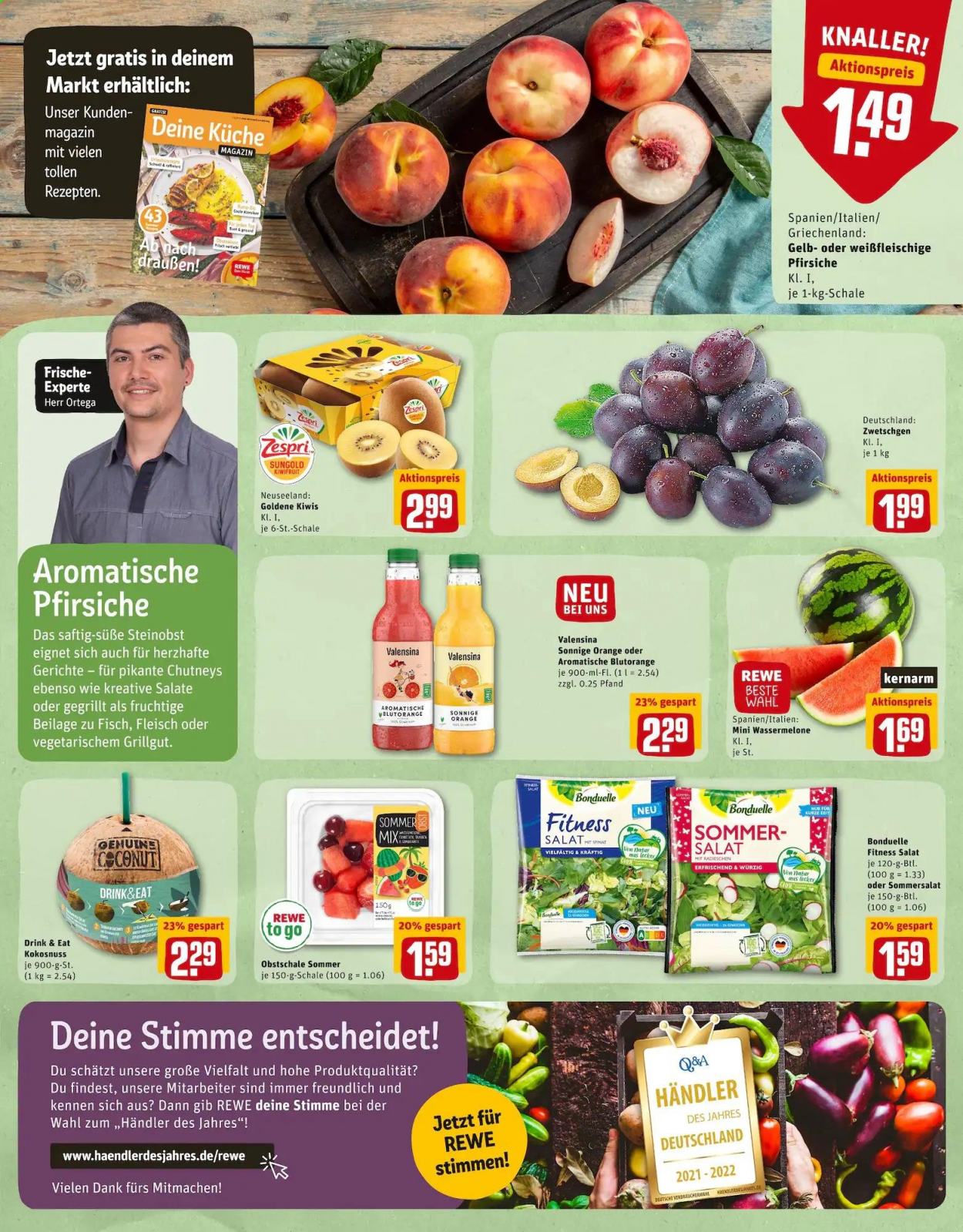 REWE Prospekte  - 9.08.2021 - 14.08.2021. Seite 4