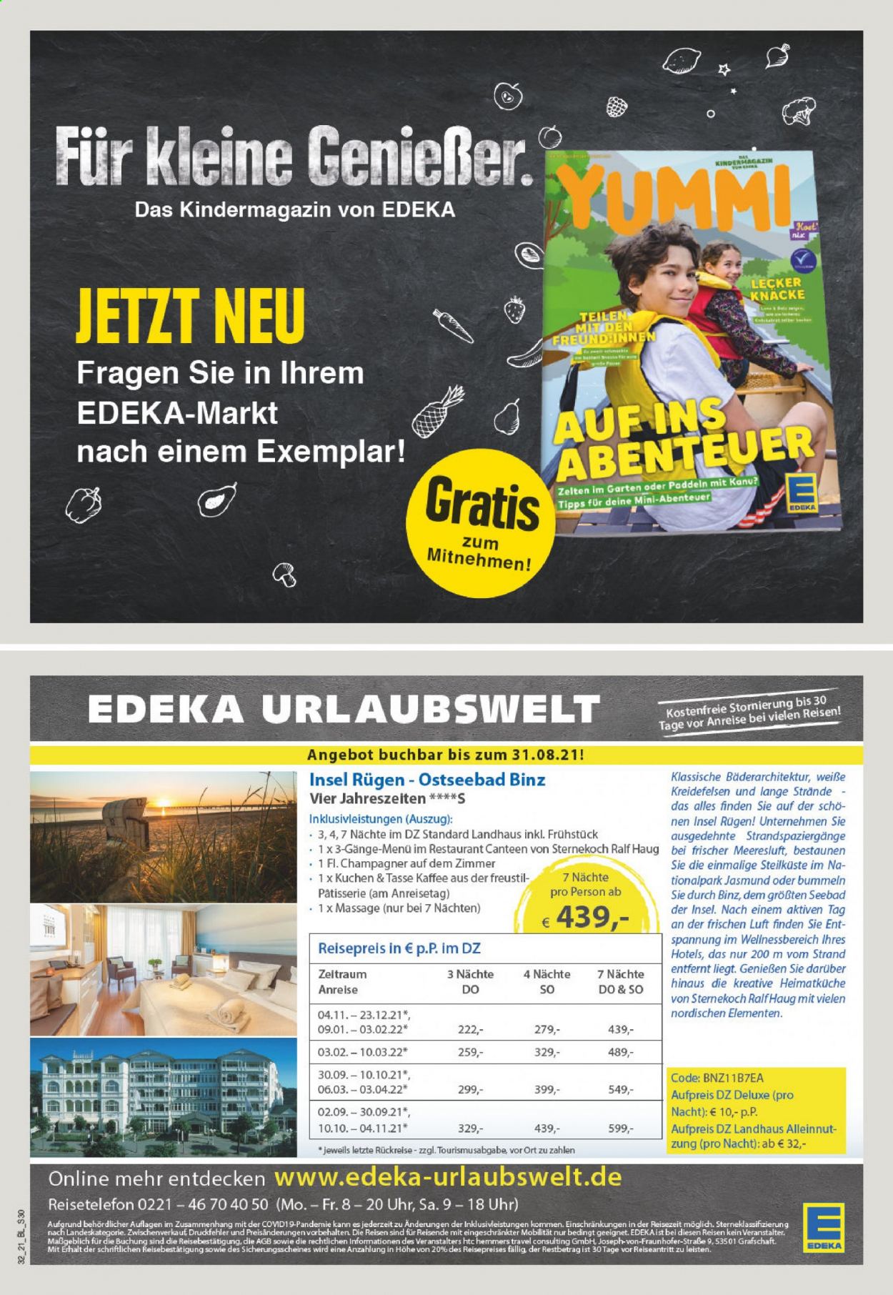 Edeka Prospekte  - 9.08.2021 - 14.08.2021. Seite 30