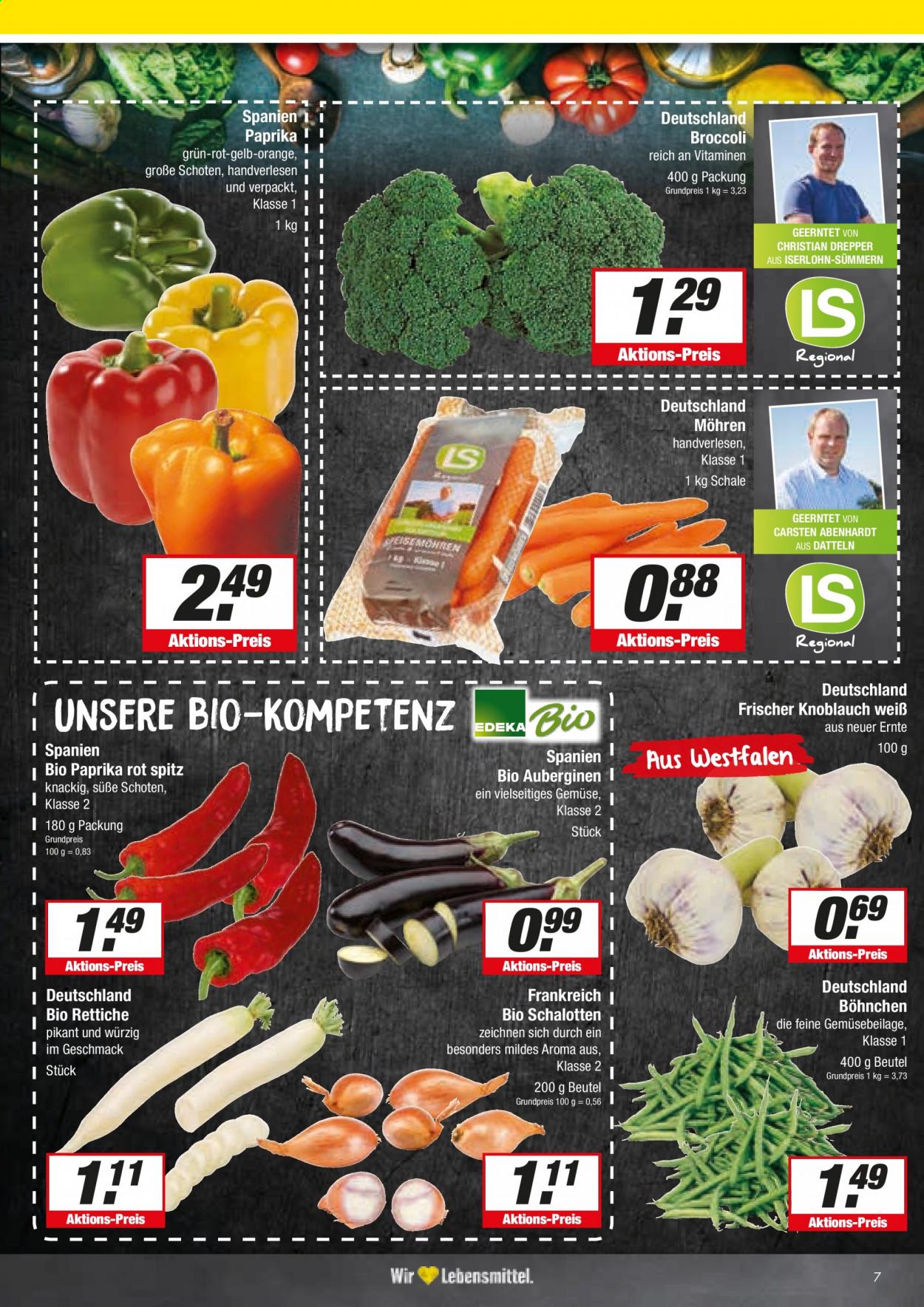 Edeka Prospekte  - 9.08.2021 - 14.08.2021. Seite 7
