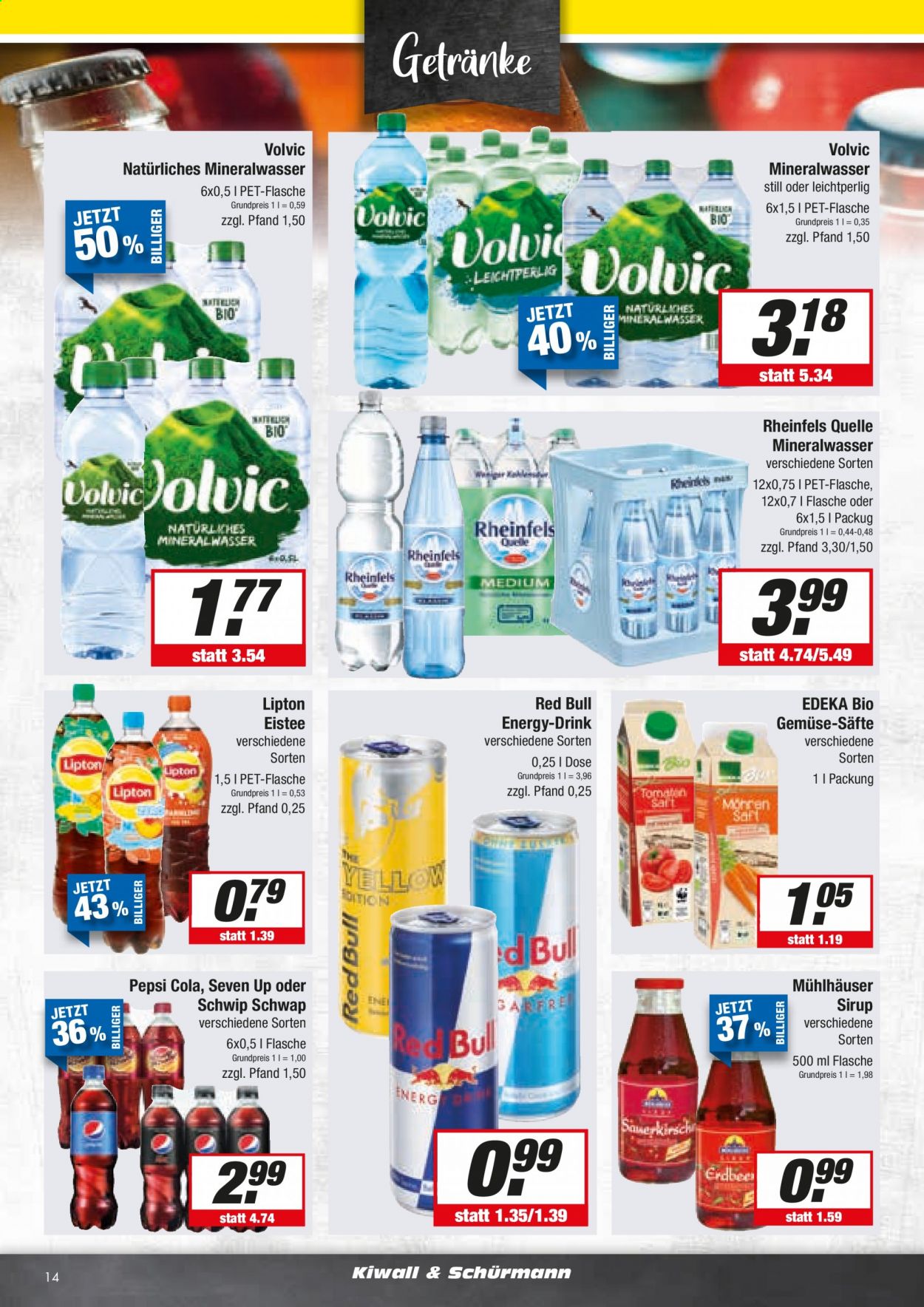 Edeka Prospekte  - 9.08.2021 - 14.08.2021. Seite 14