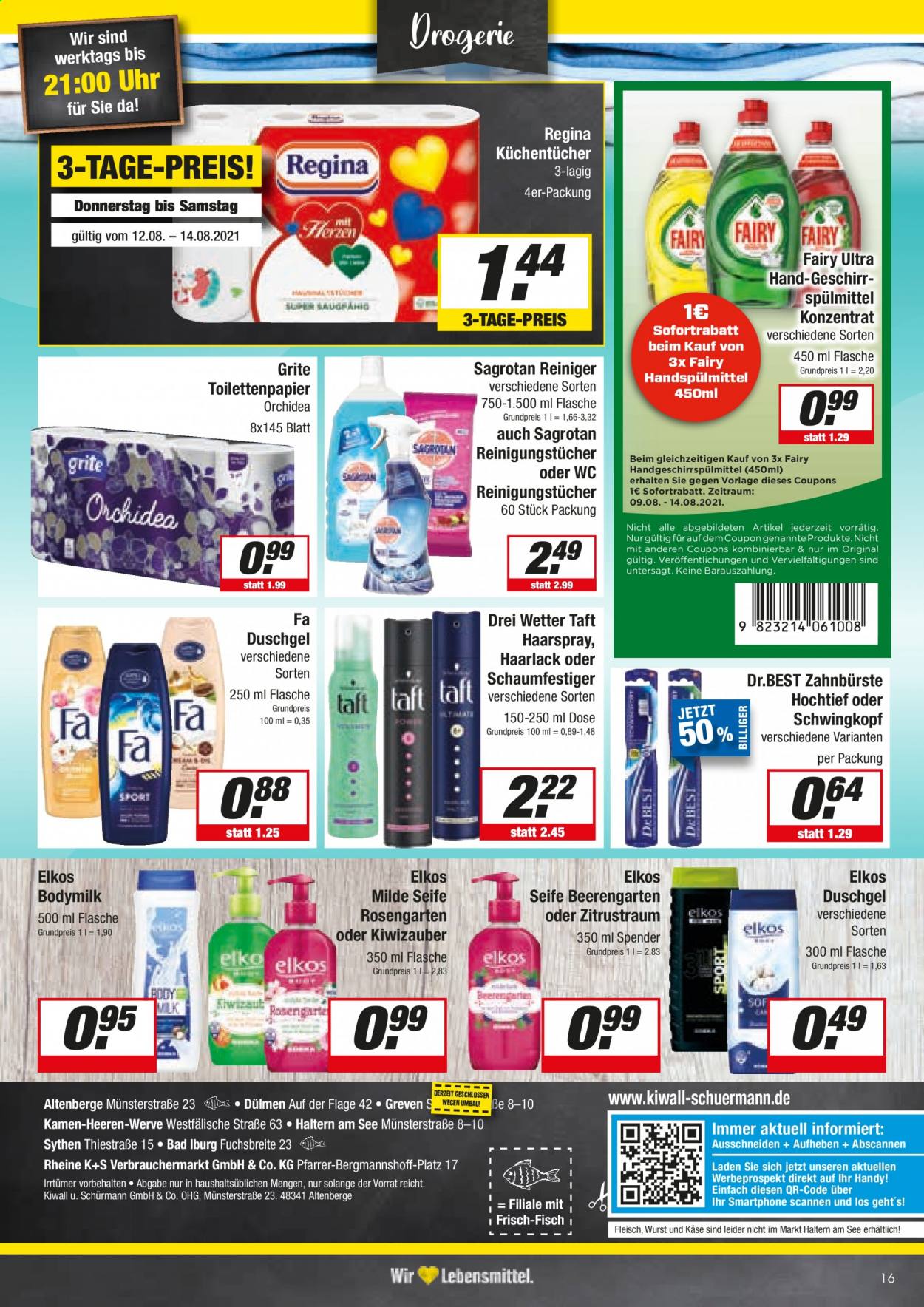Edeka Prospekte  - 9.08.2021 - 14.08.2021. Seite 16