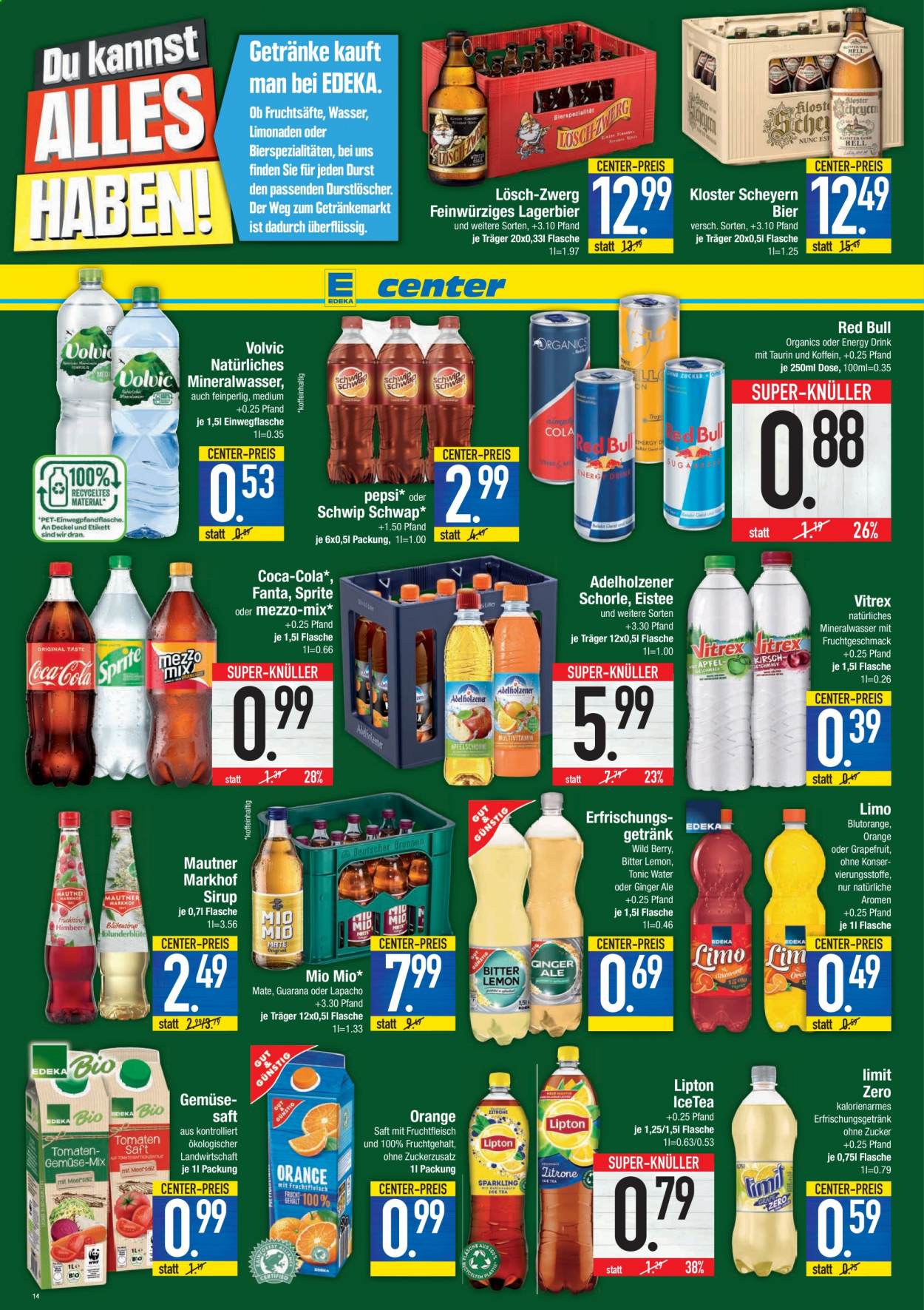 Edeka Prospekte  - 9.08.2021 - 14.08.2021. Seite 14